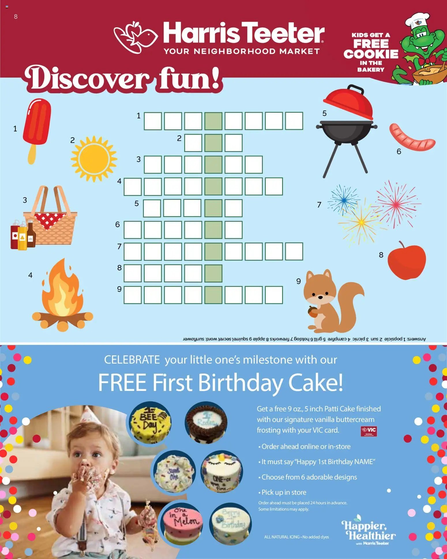 Harris Teeter Monthly Ad