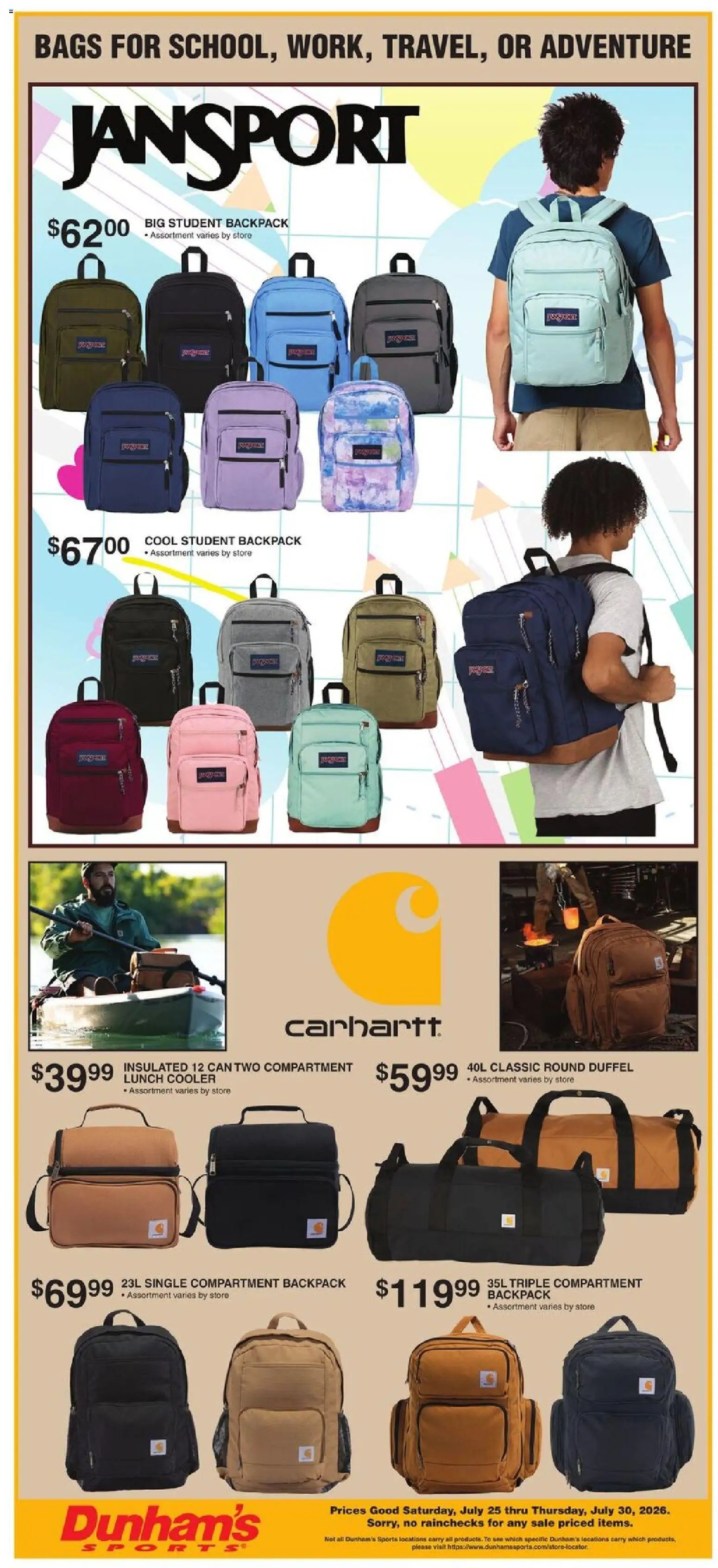 Dunham's Sports Weekly Ad