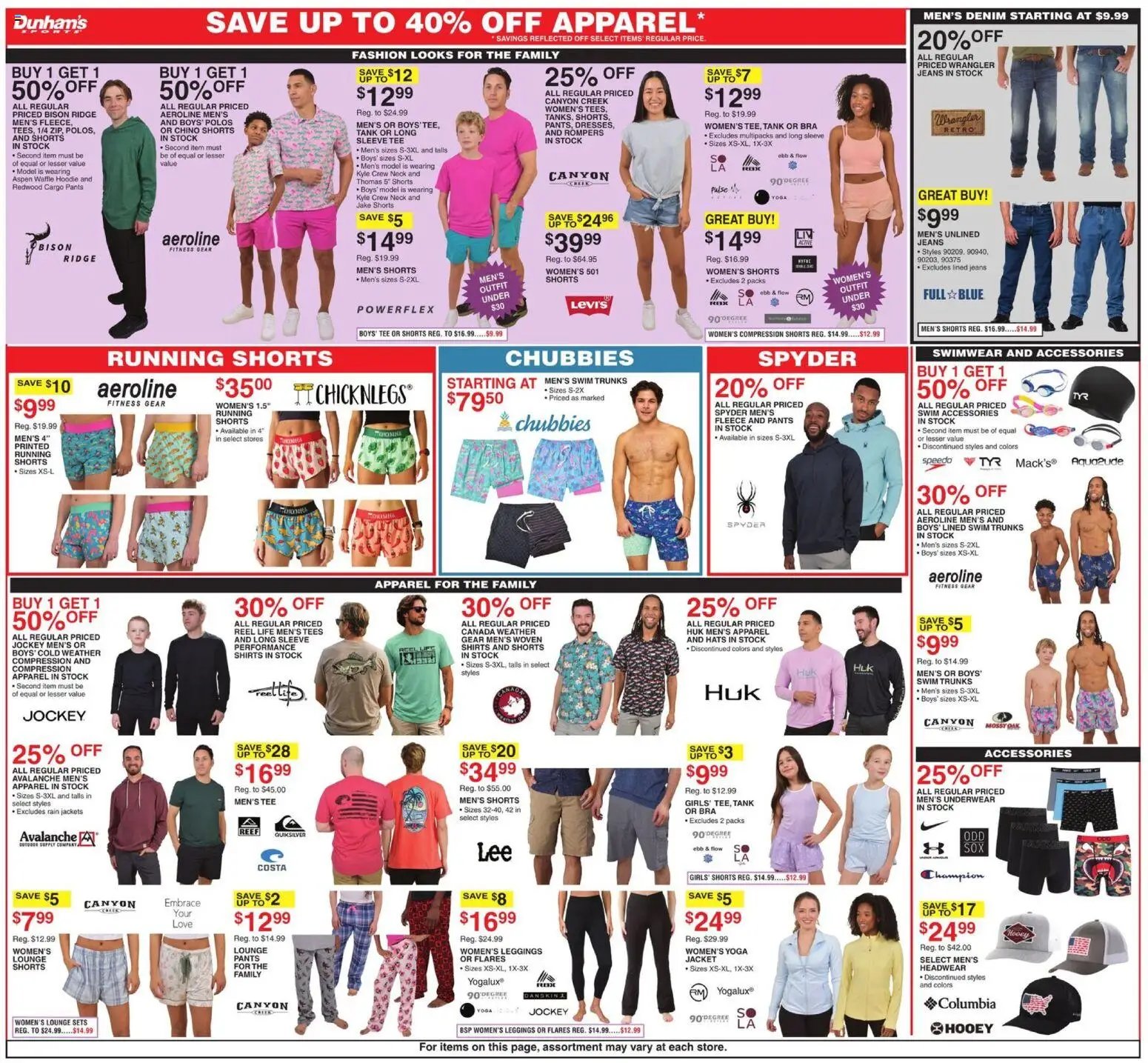 Dunham's Sports Weekly Ad