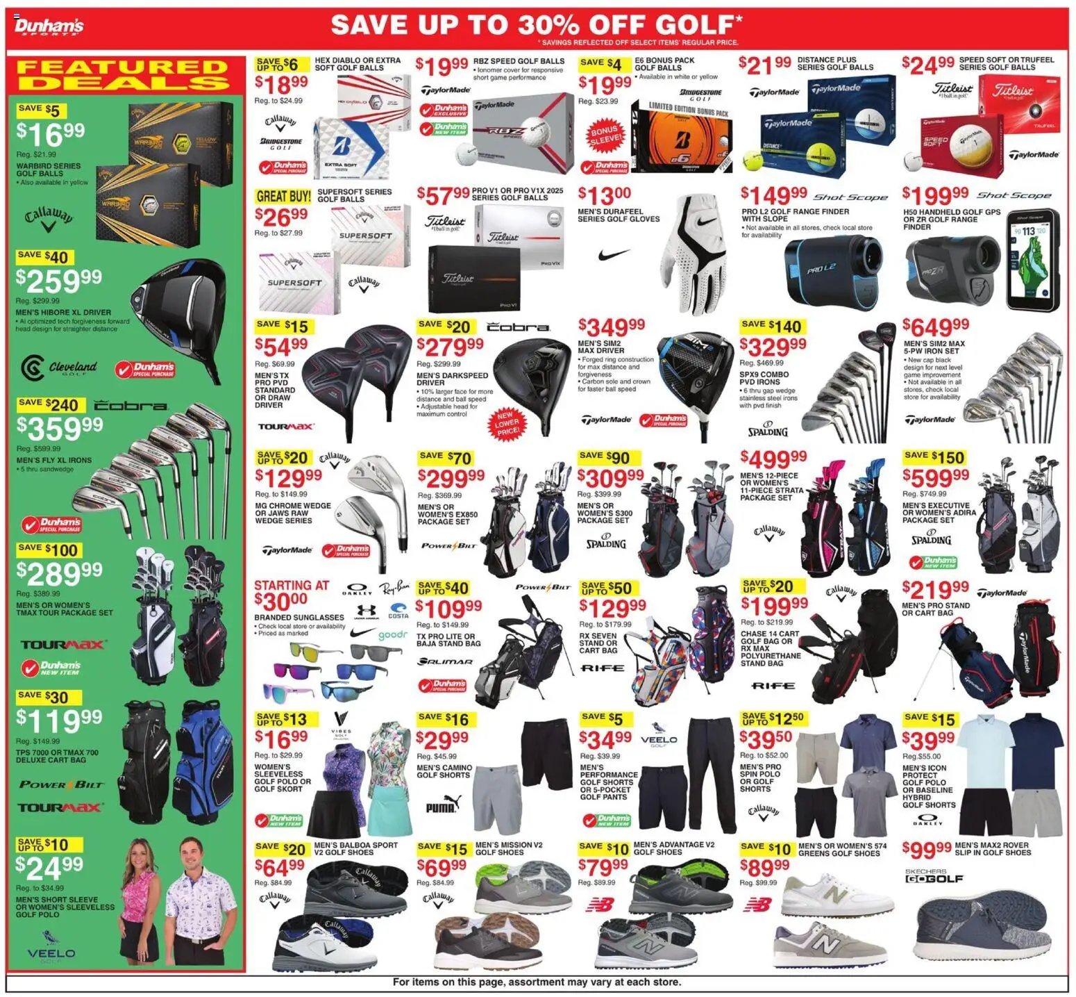 Dunham's Sports Weekly Ad