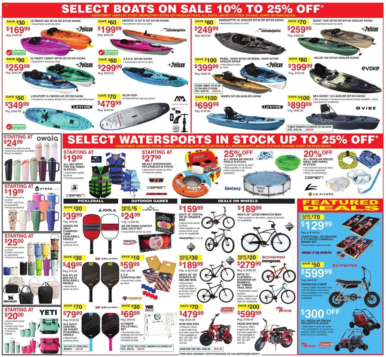 Dunham's Sports Weekly Ad
