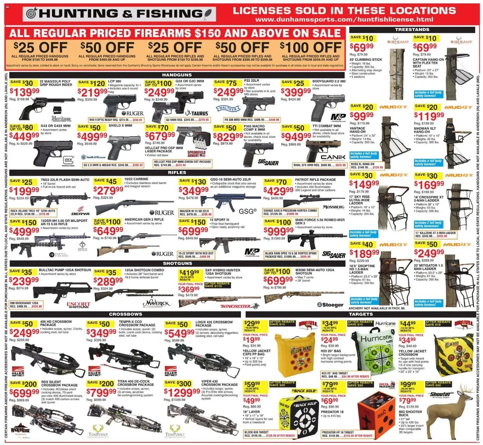 Dunham's Sports Weekly Ad