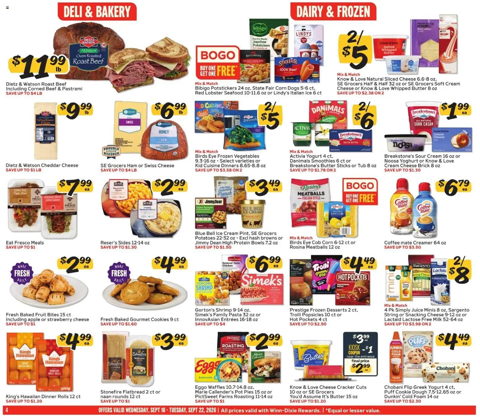Winn Dixie Weekly Ad