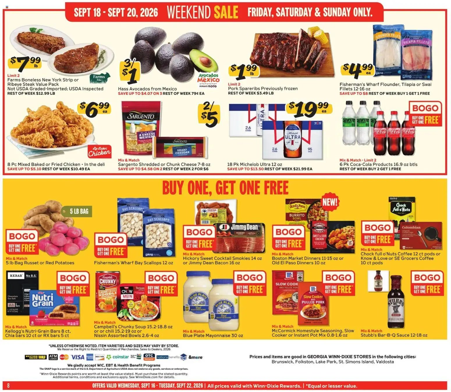 Winn Dixie Weekly Ad