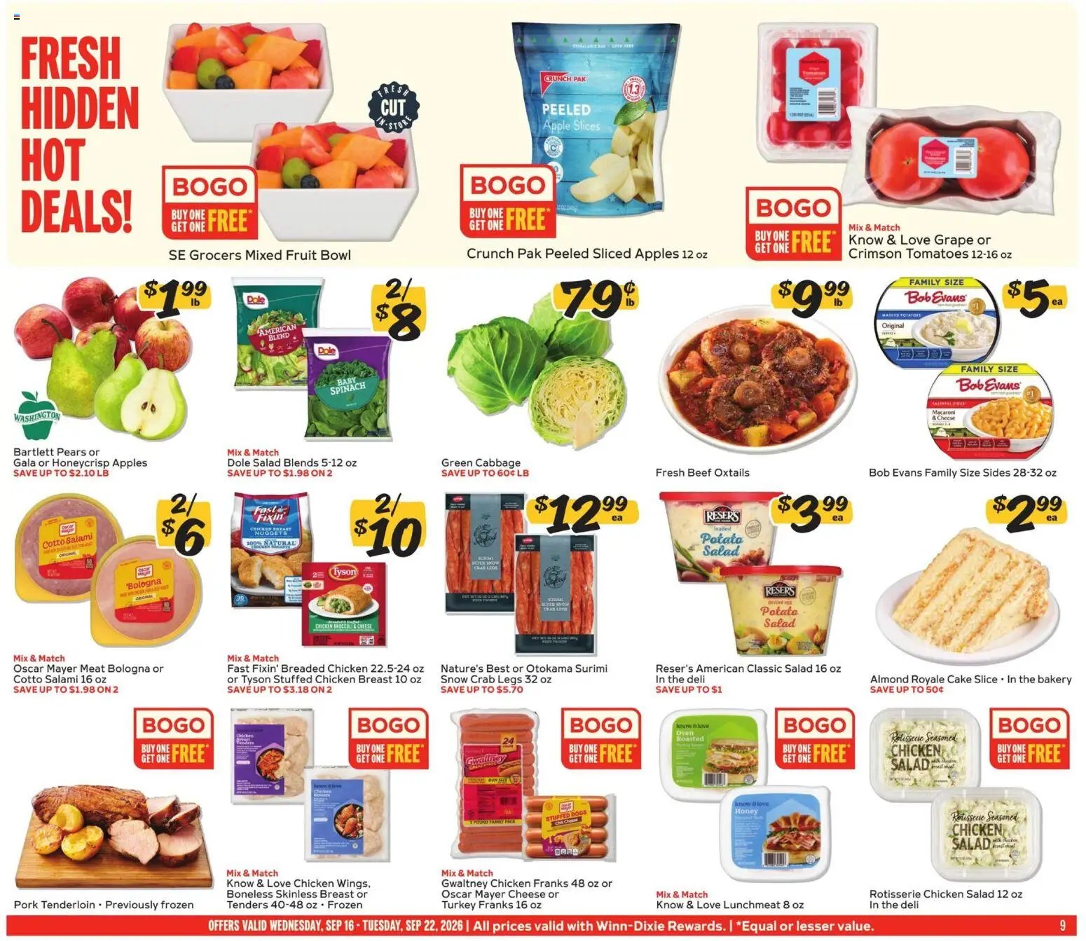 Winn Dixie Weekly Ad