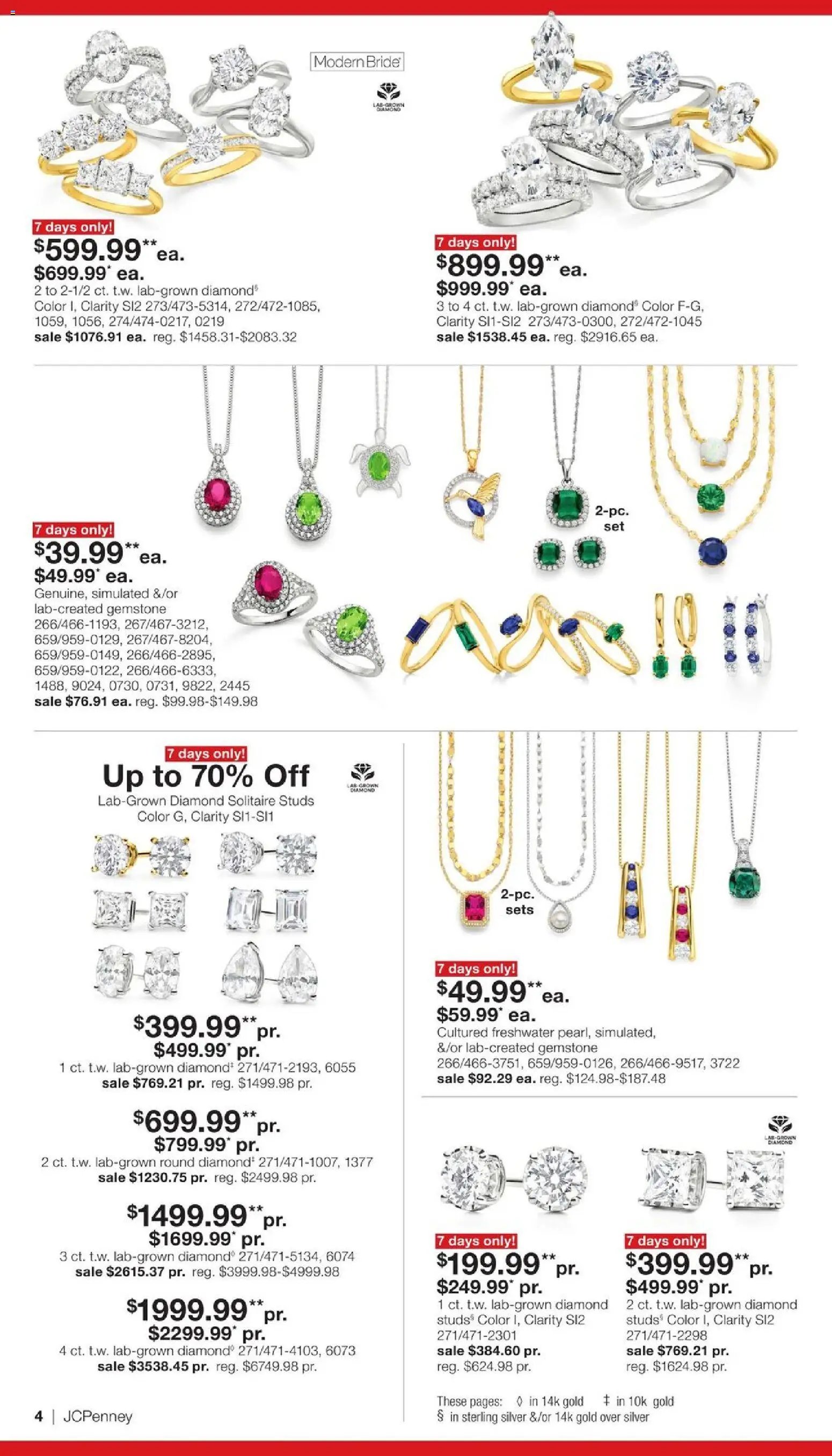 JCPenney Semi-Annual Jewelry Sale