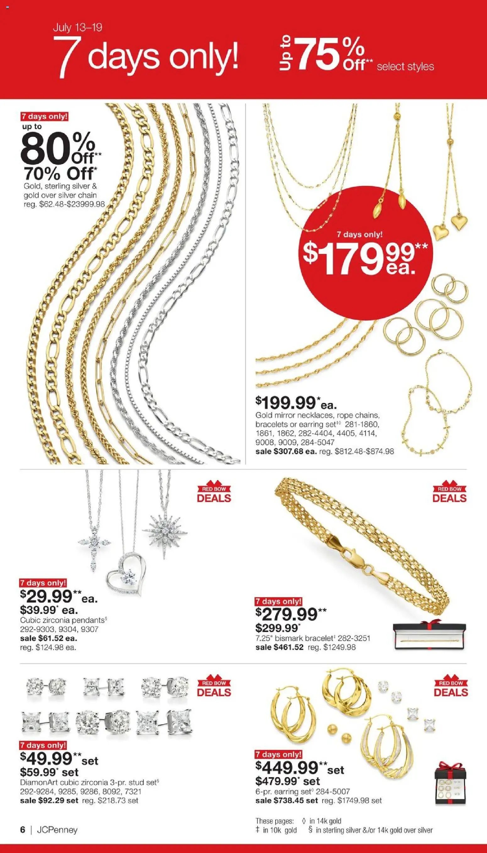 JCPenney Semi-Annual Jewelry Sale