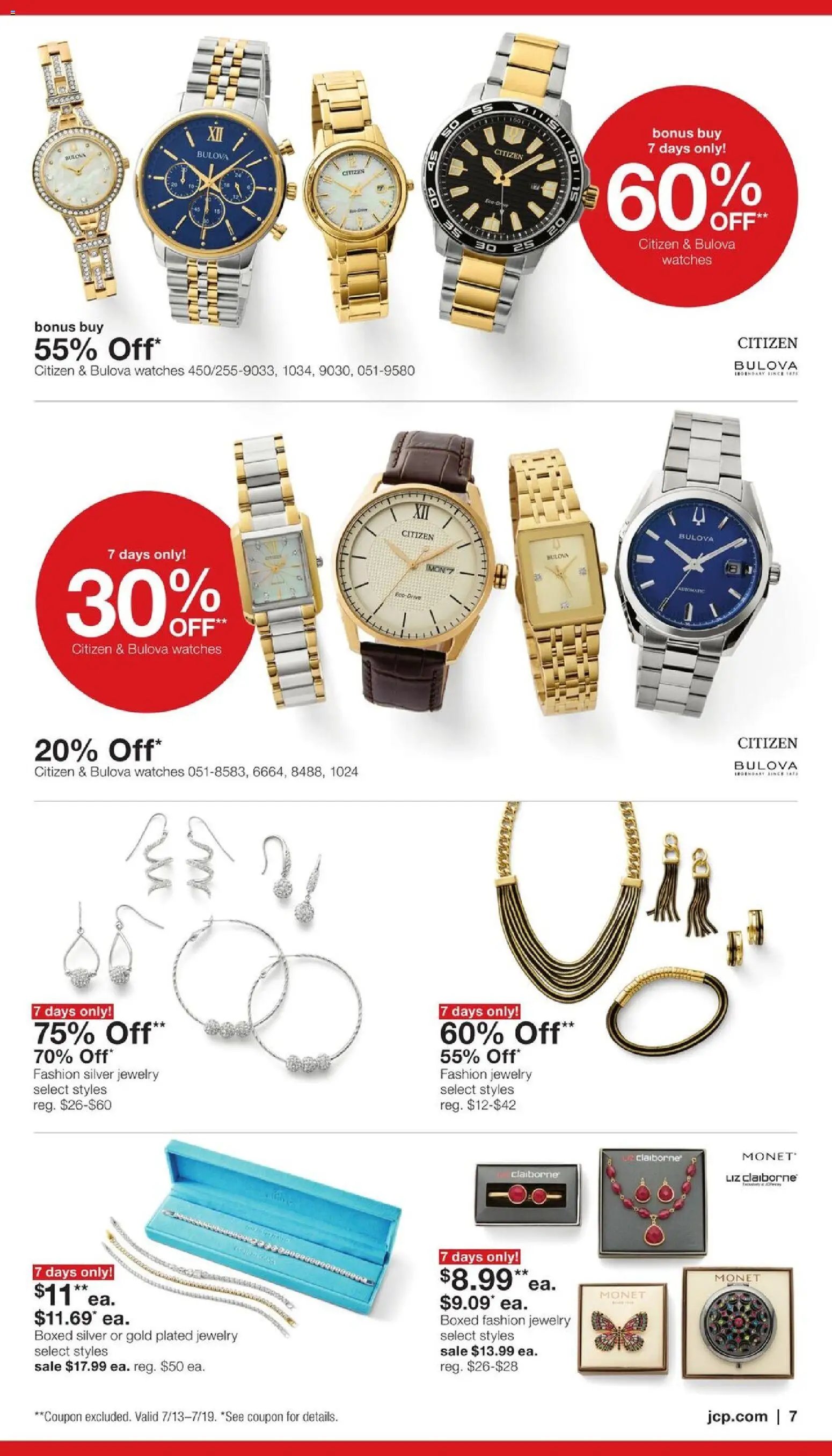 JCPenney Semi-Annual Jewelry Sale