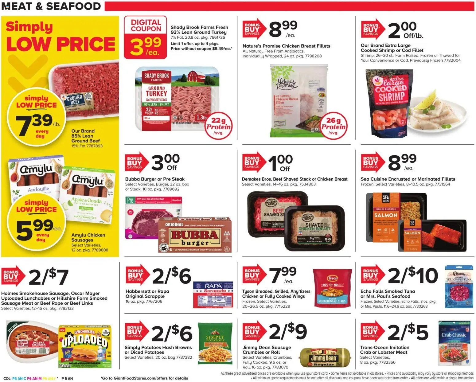 Giant Weekly Ad