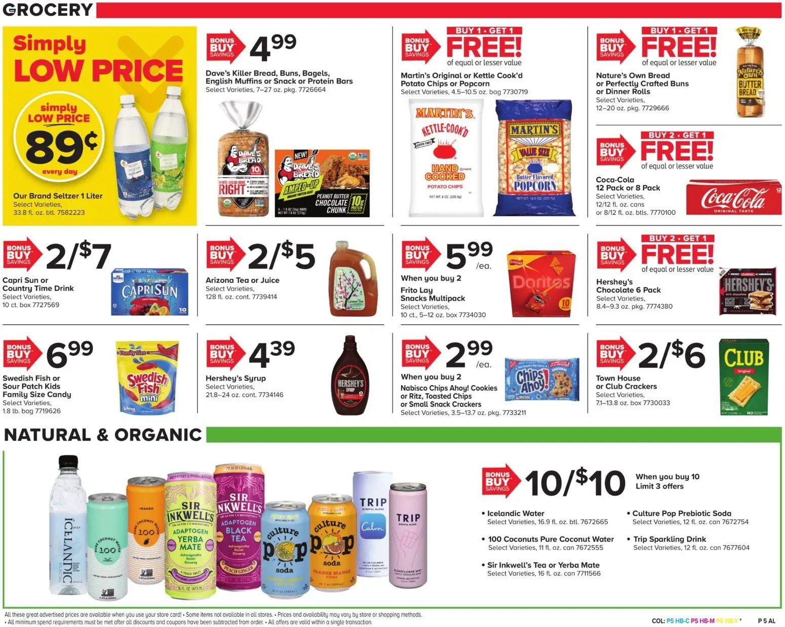 Giant Weekly Ad