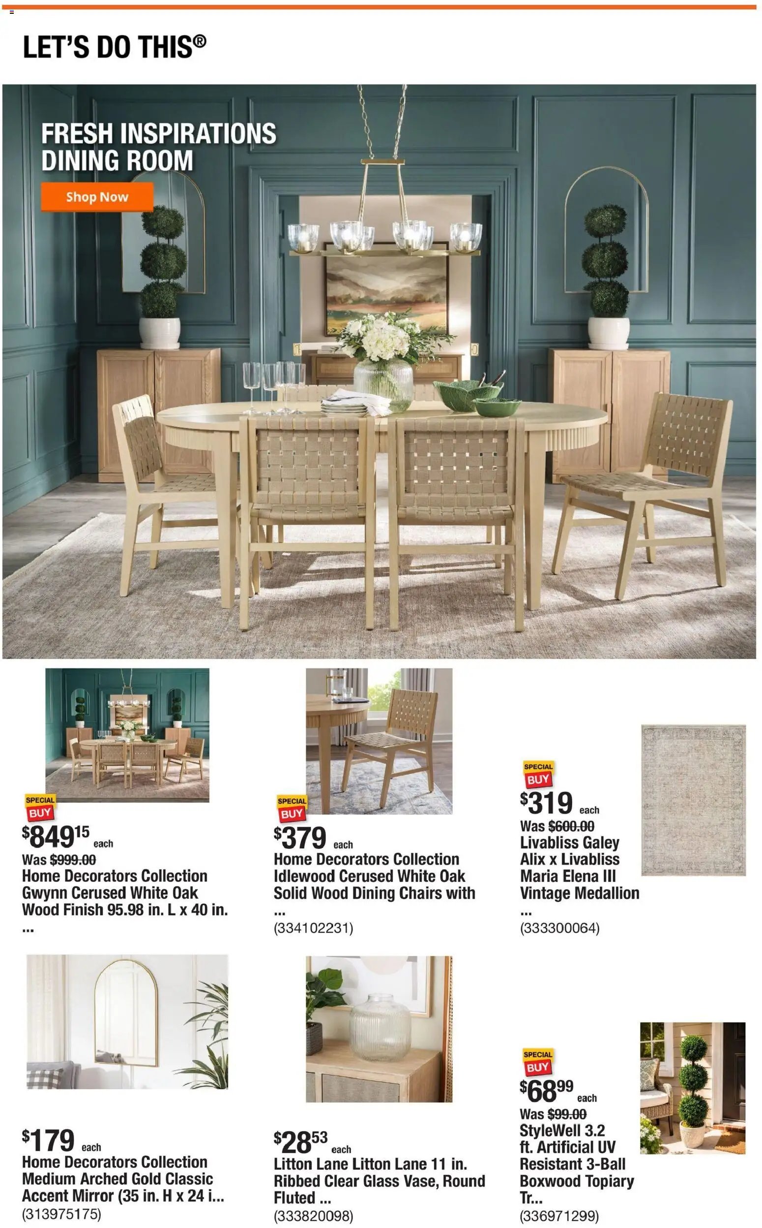 Home Depot Ad