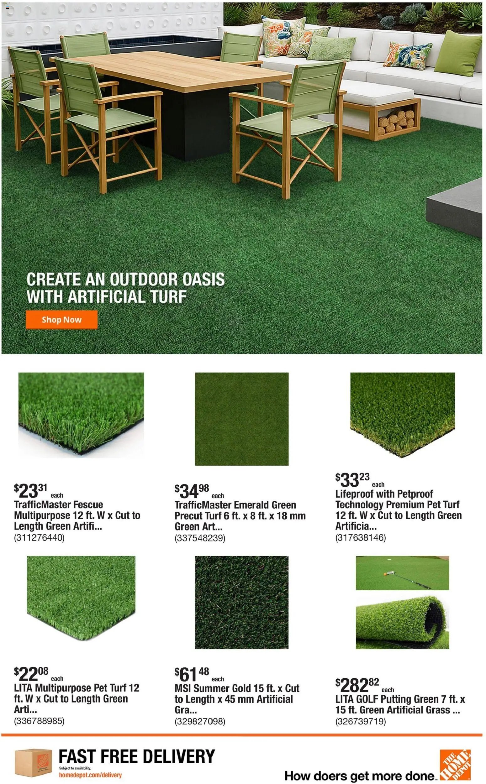 Home Depot Ad