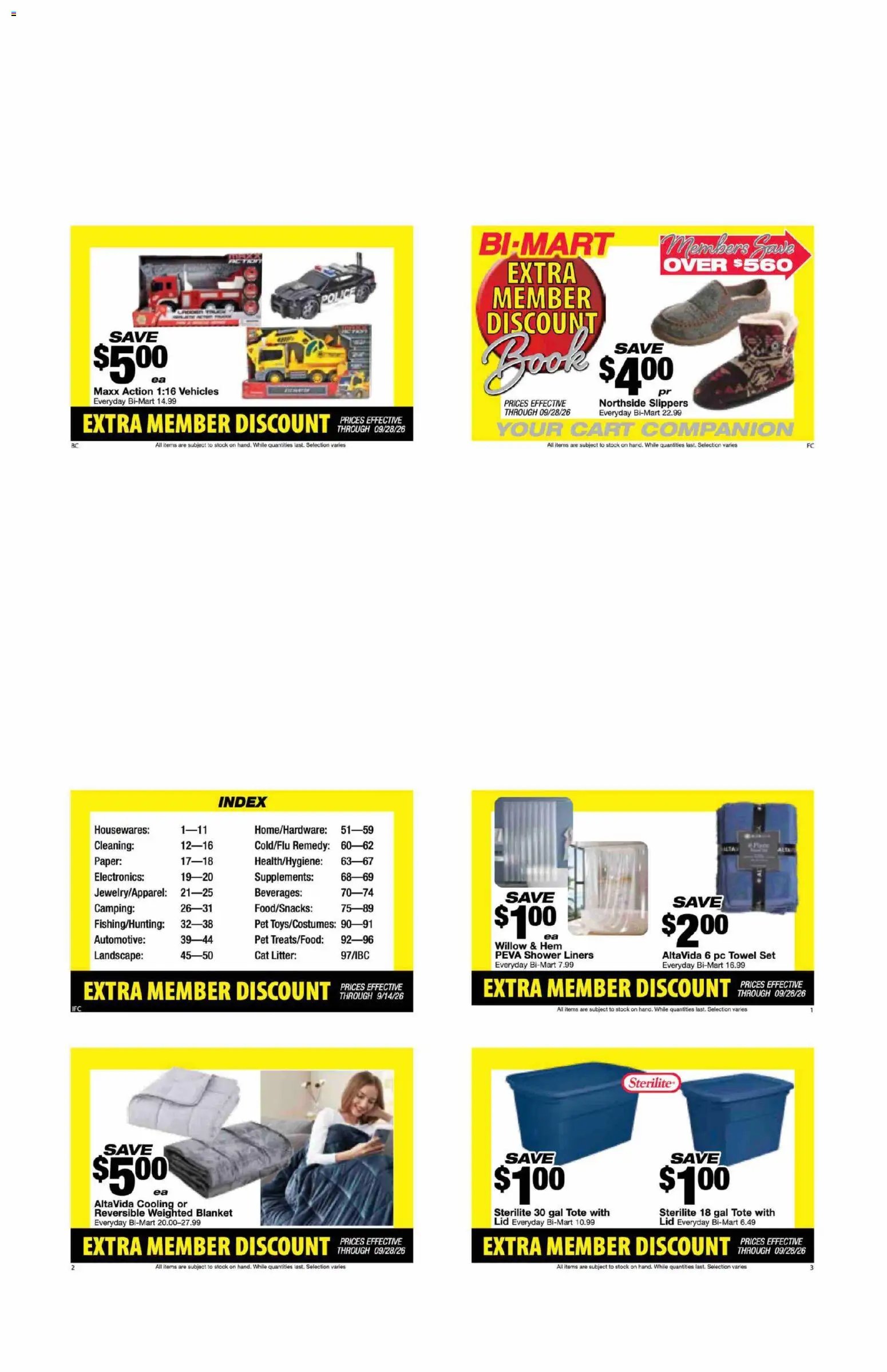 Bi-Mart Ad