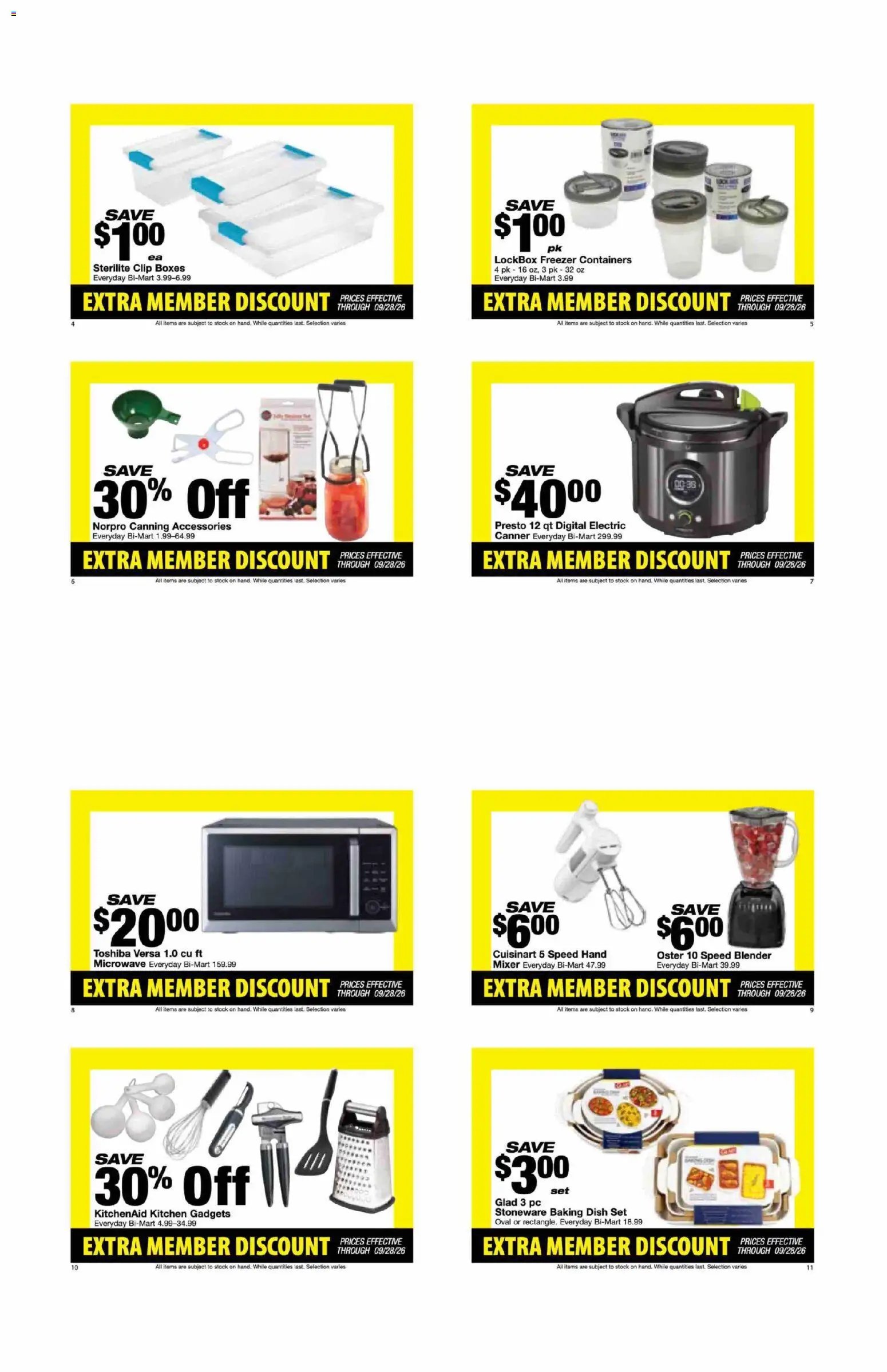 Bi-Mart Ad