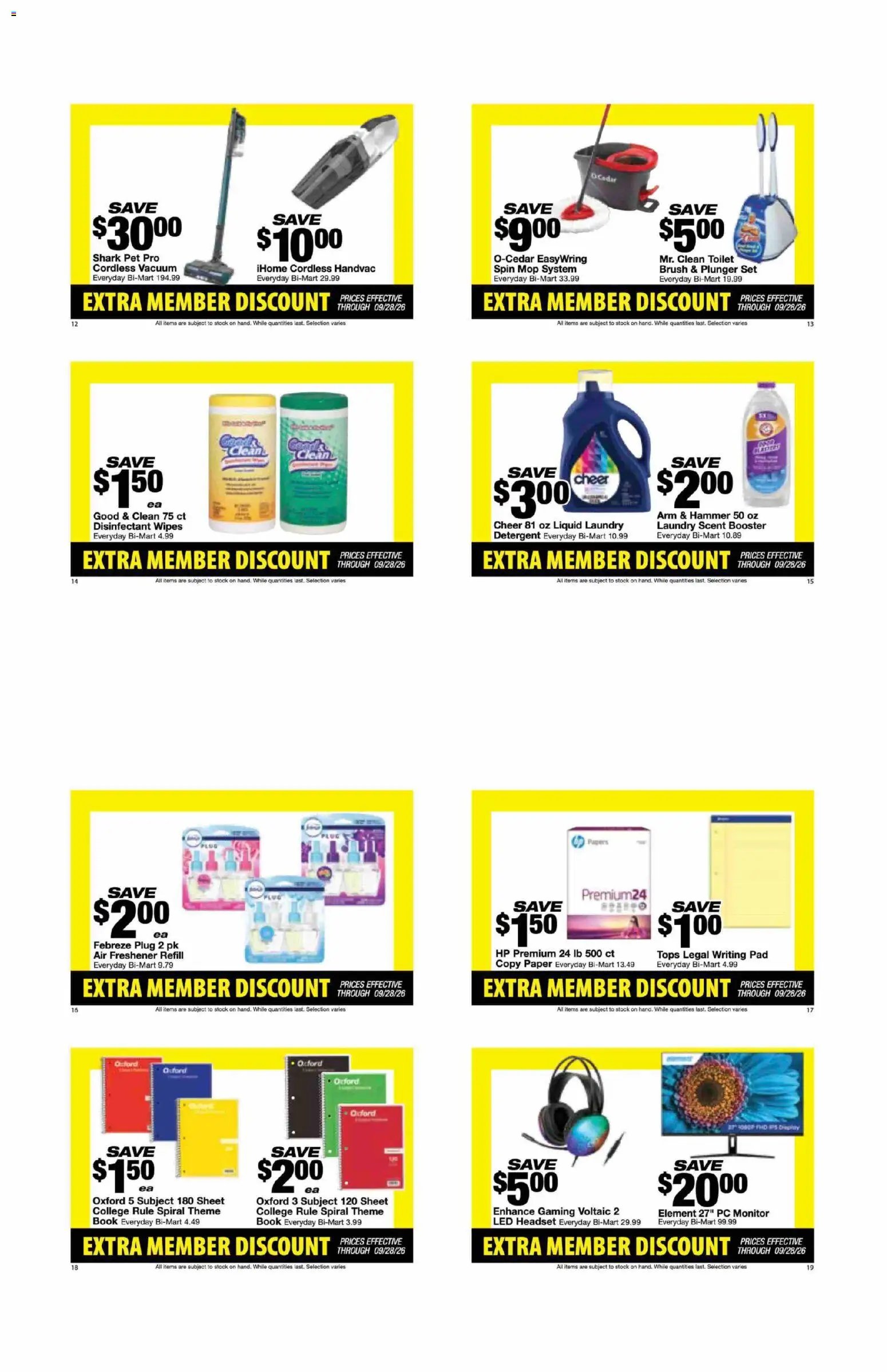 Bi-Mart Ad