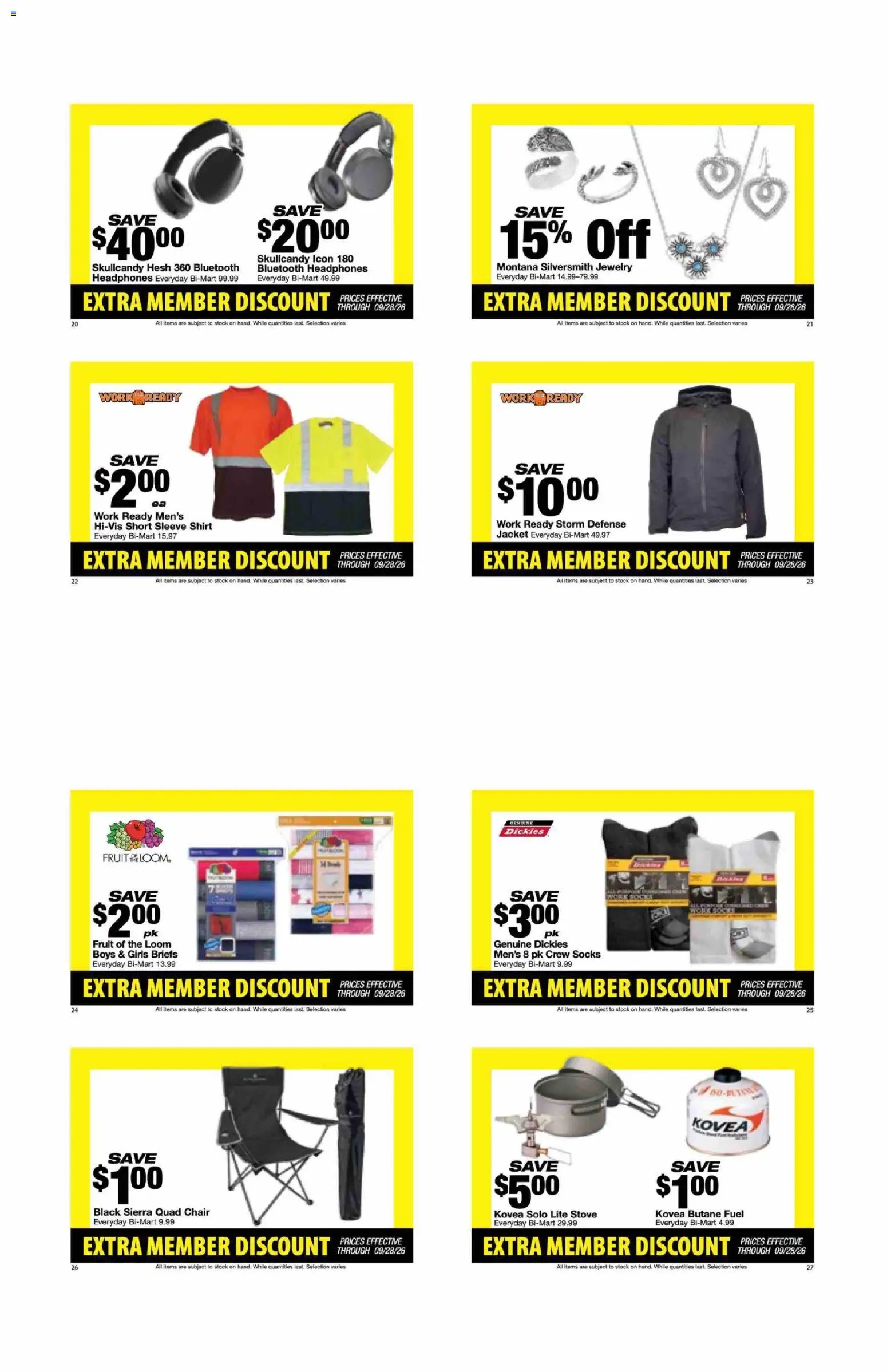 Bi-Mart Ad