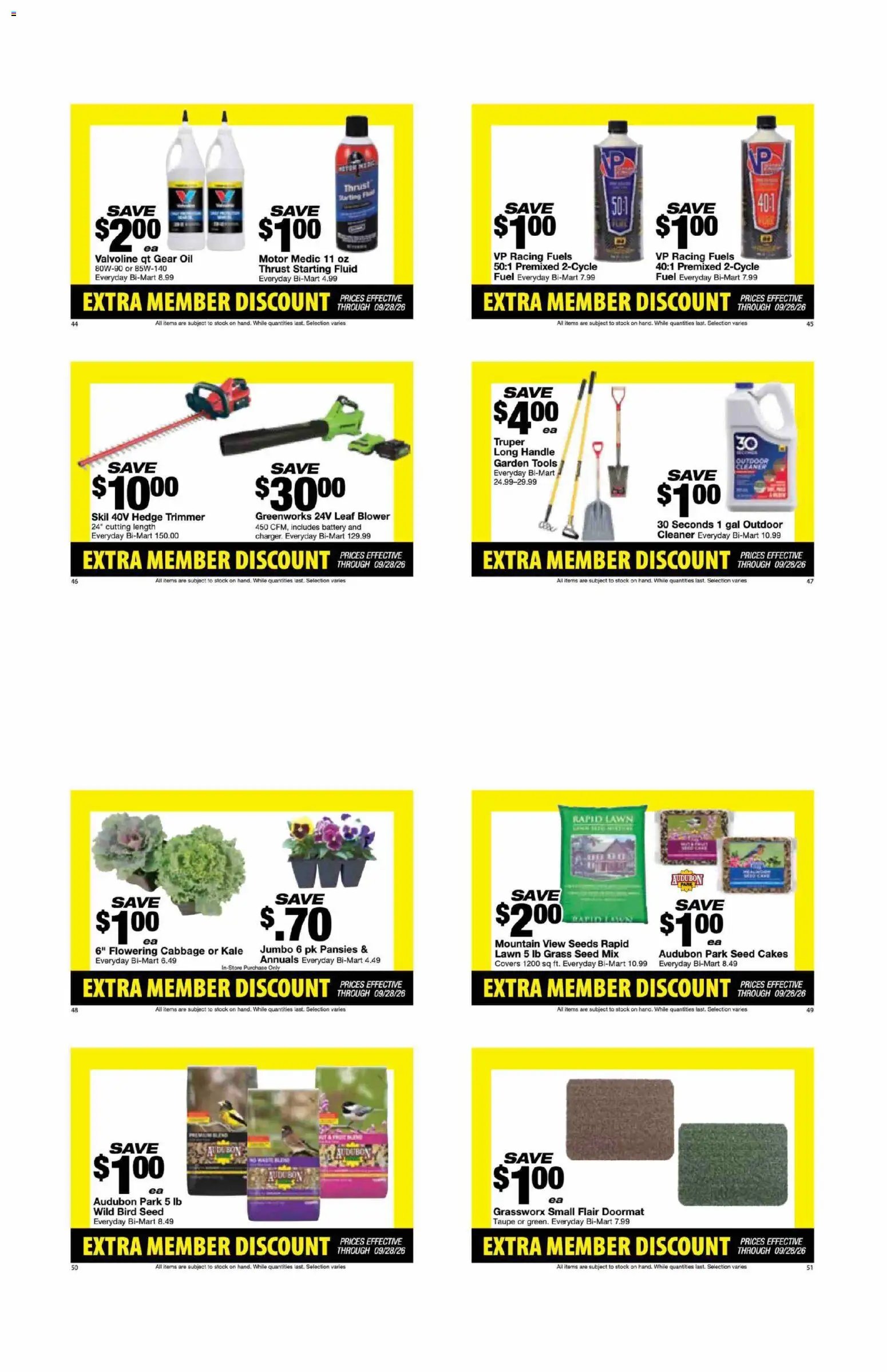 Bi-Mart Ad