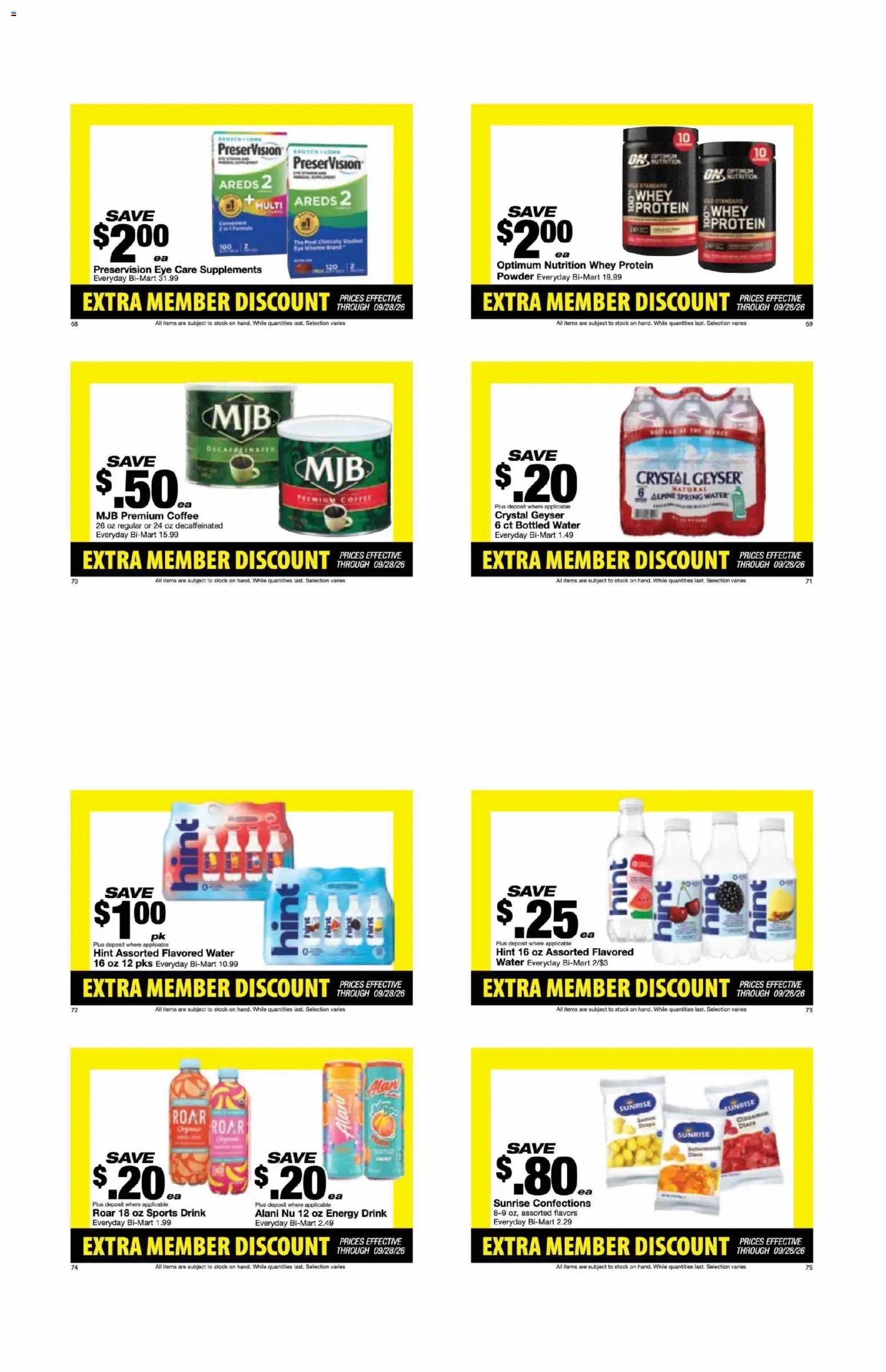 Bi-Mart Ad