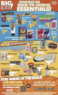 Big Lots Weekly Ad