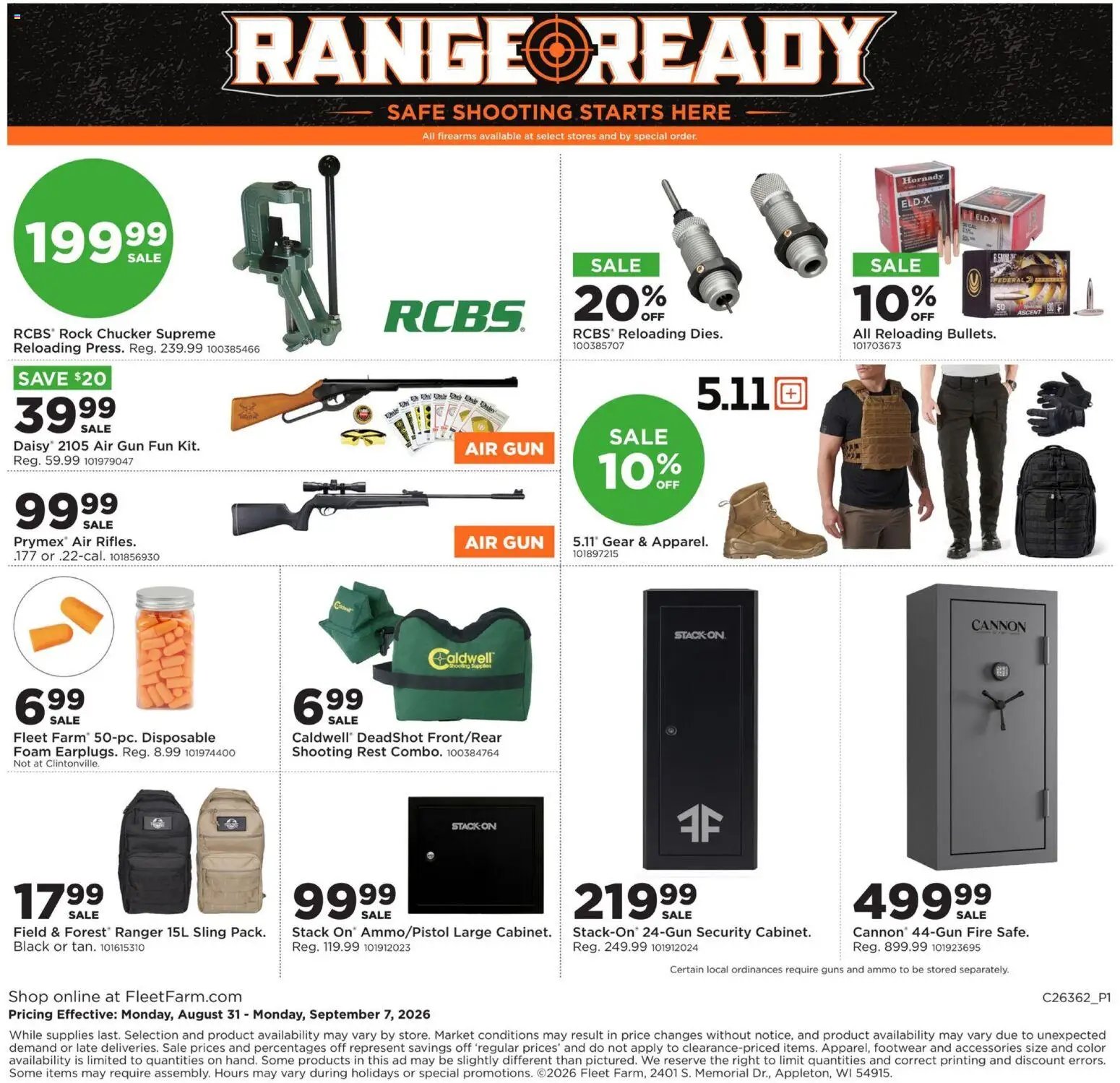 Mills Fleet Farm Ad