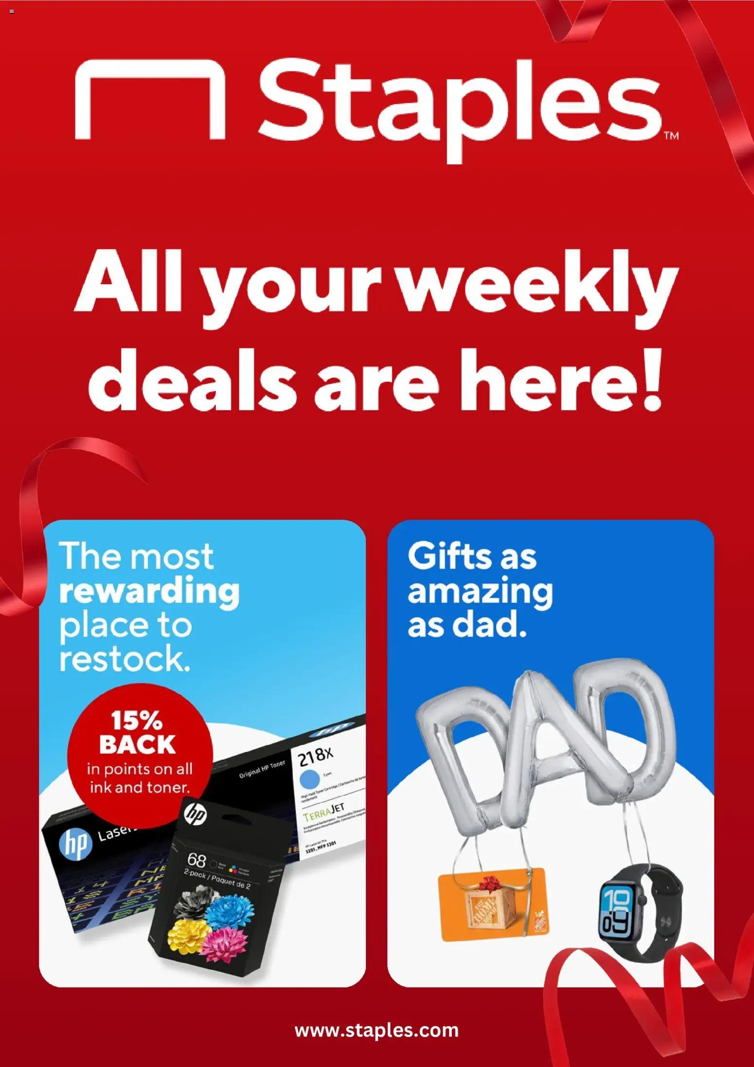 Staples Weekly Ad