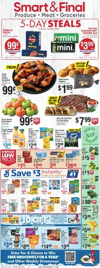 Smart & Final 5-days Steals