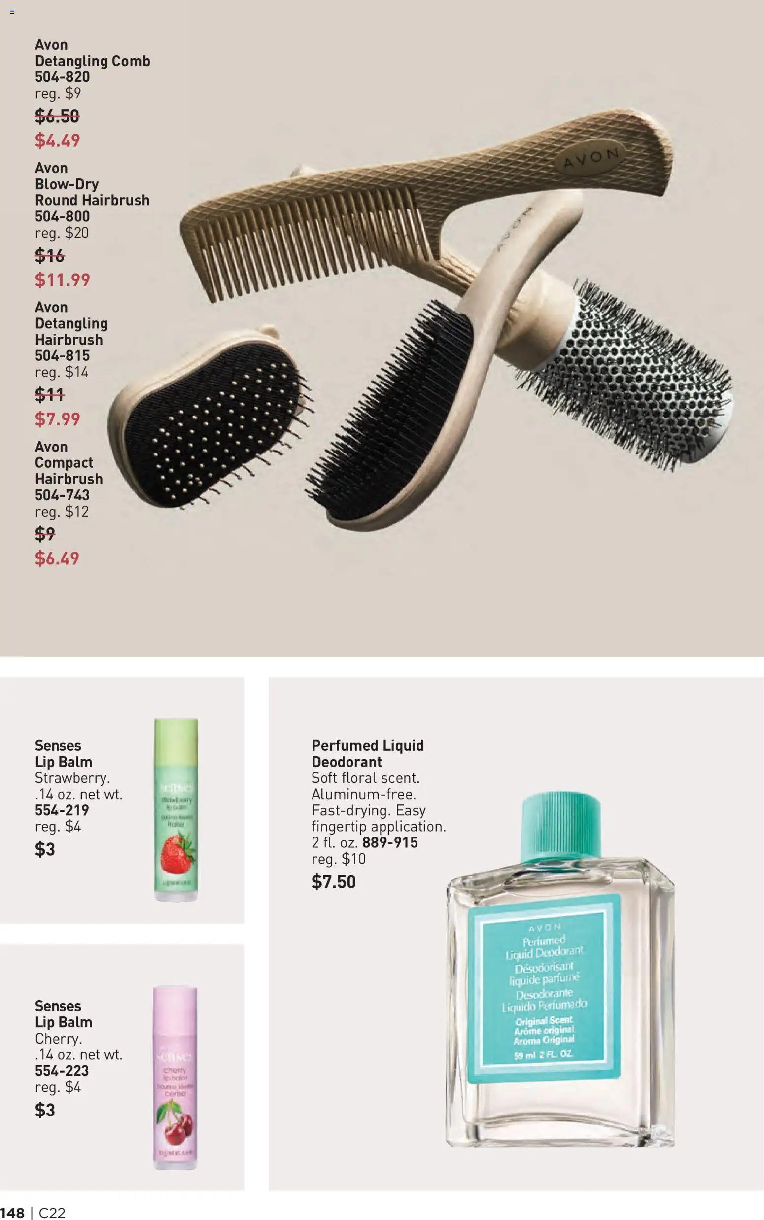 Avon Brochure