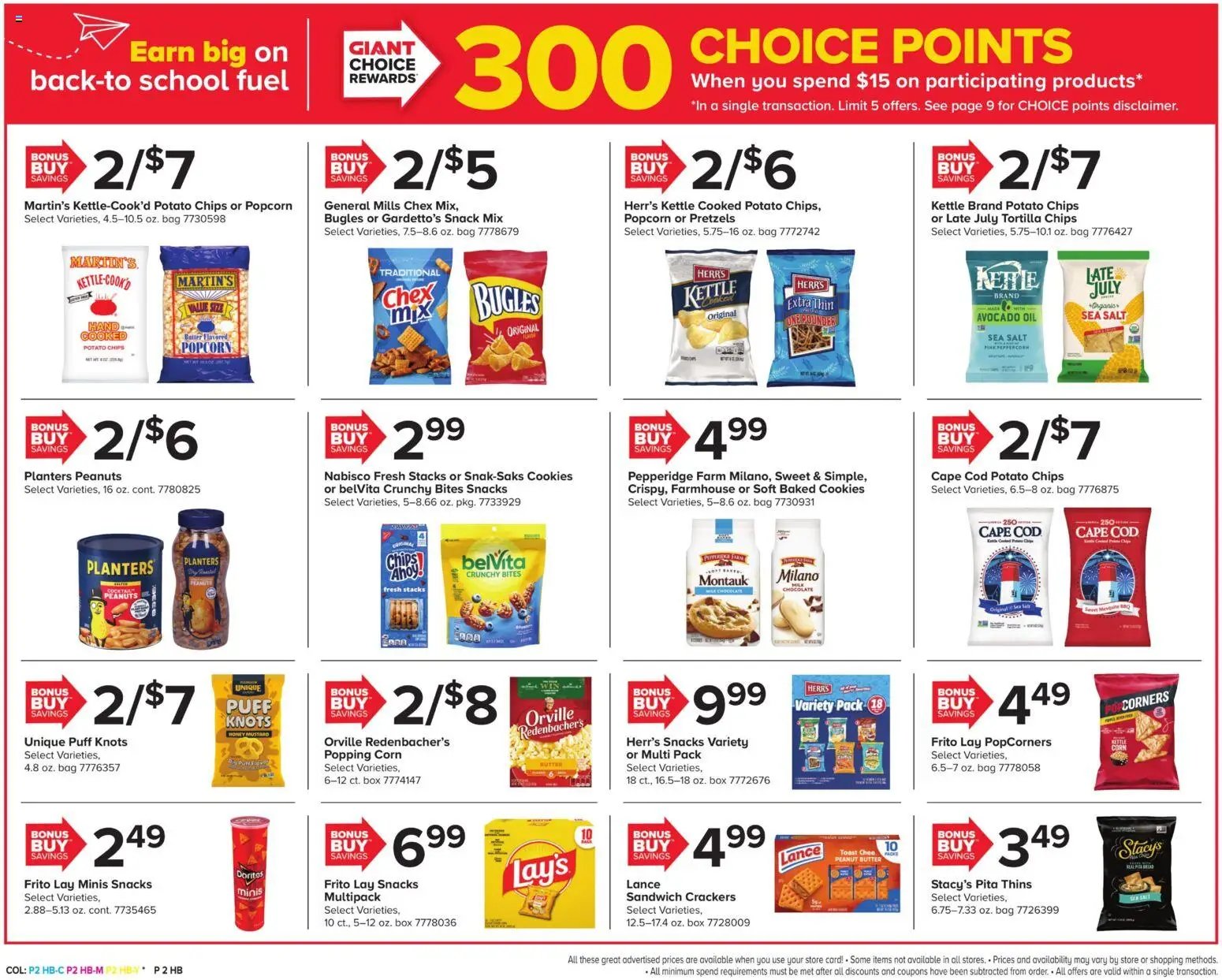 Giant Weekly Ad