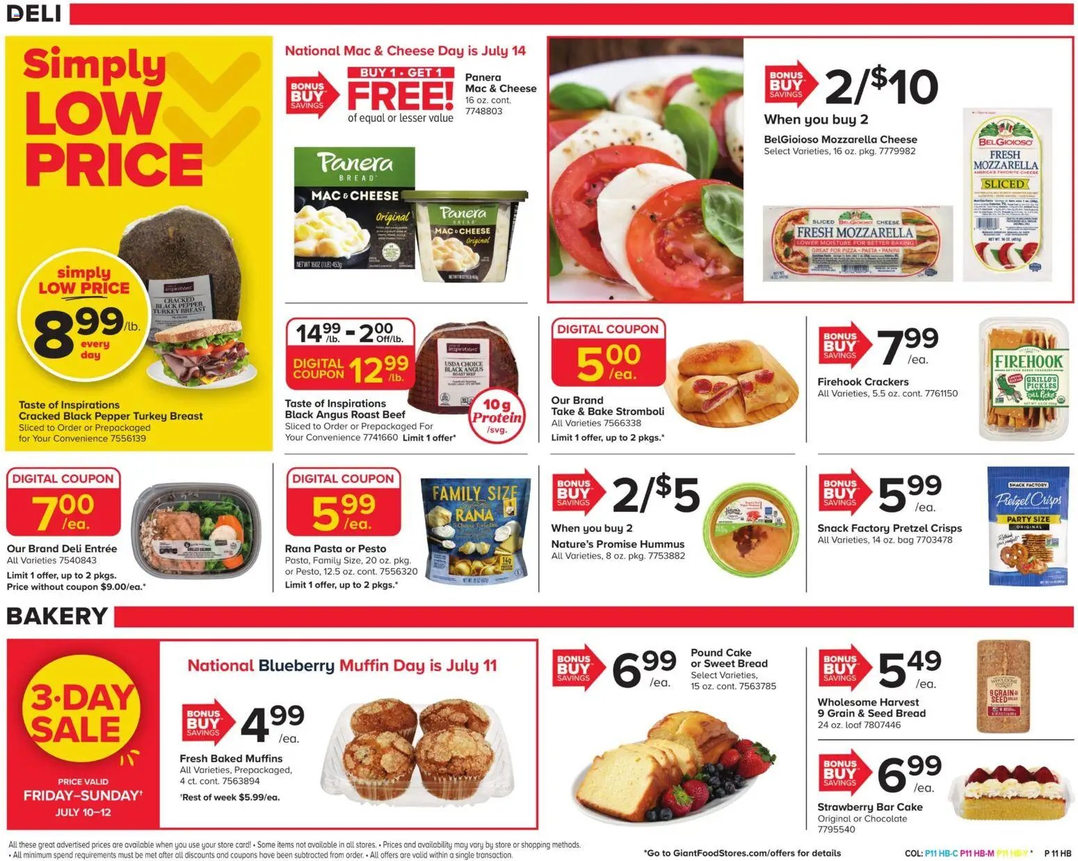 Giant Weekly Ad
