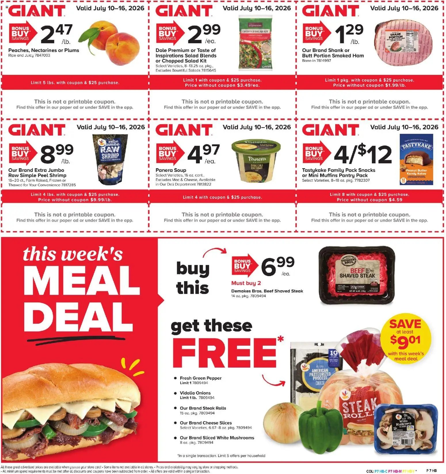 Giant Weekly Ad