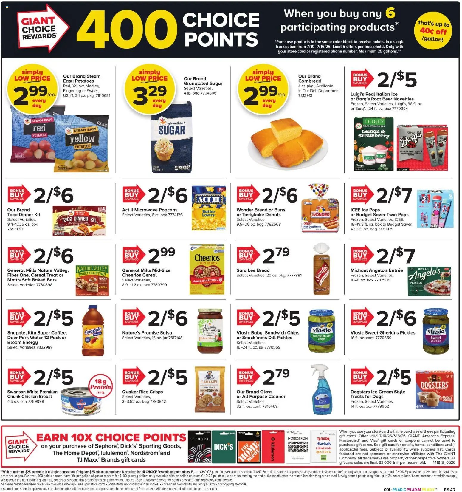 Giant Weekly Ad