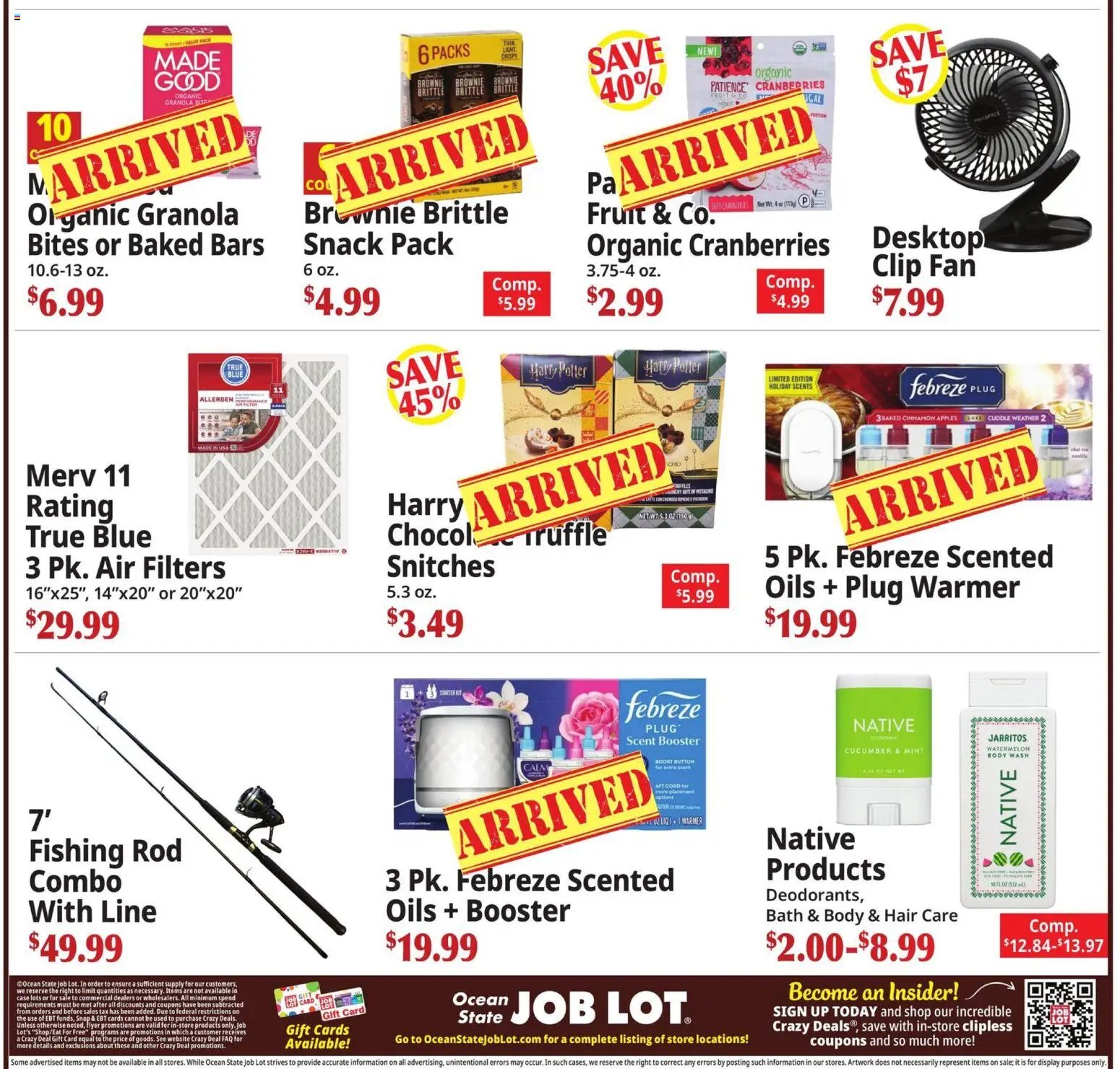 Ocean State Job Lot Ad