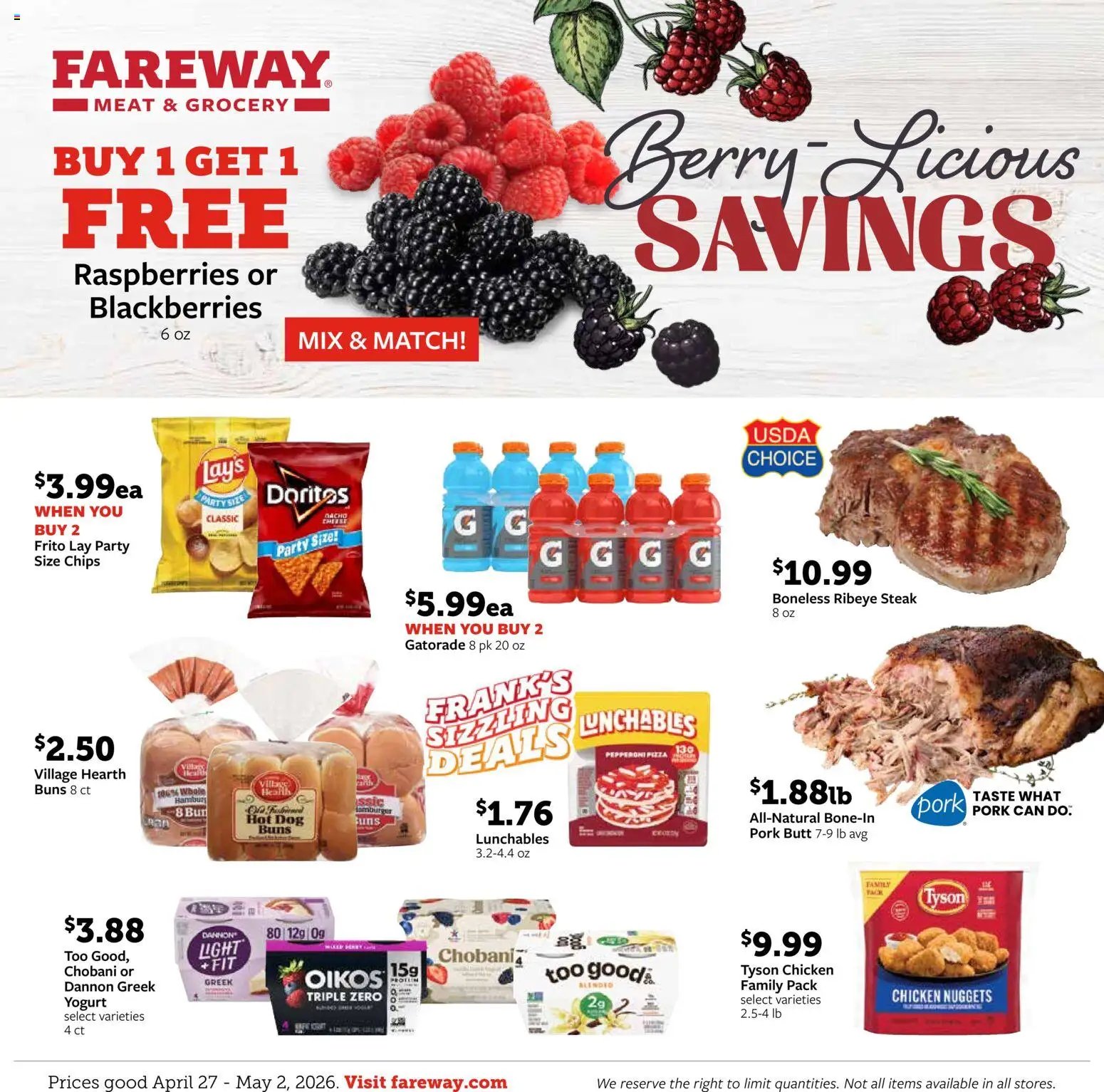 Fareway Weekly Ad
