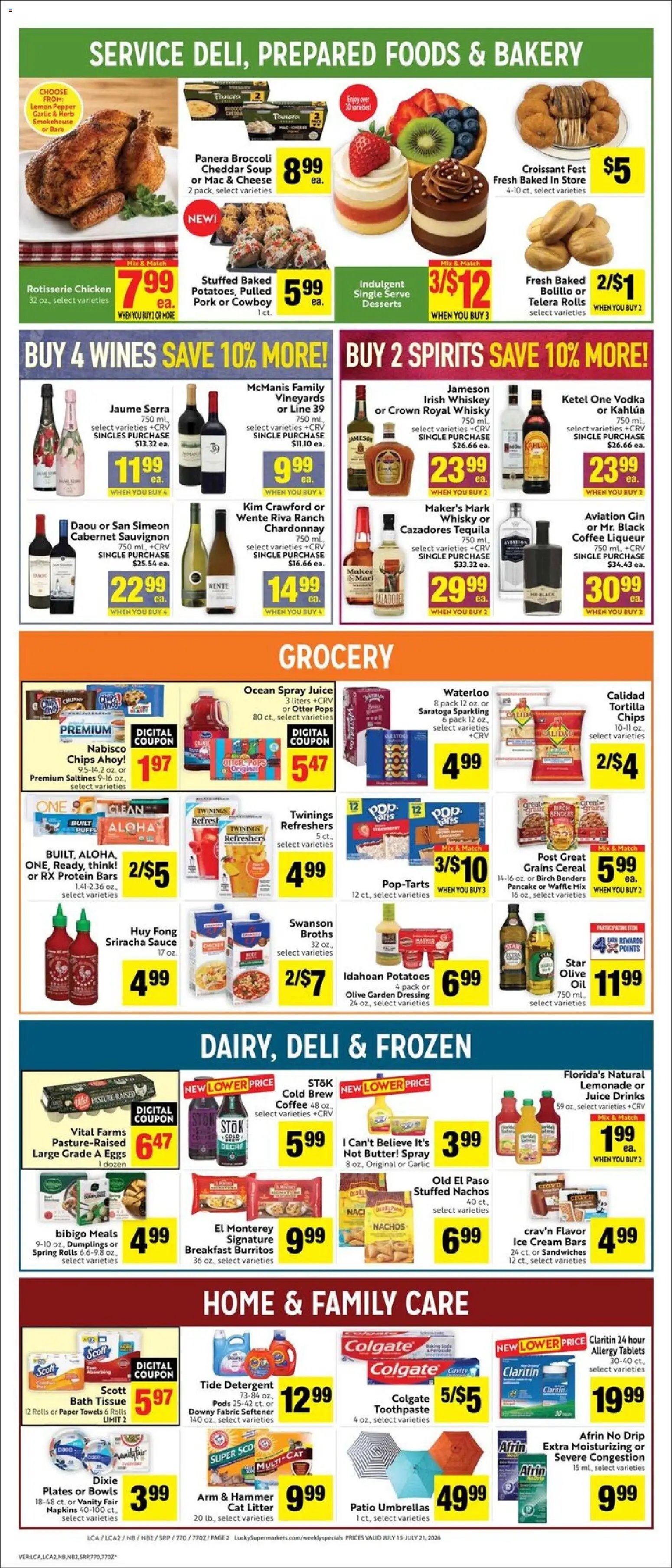 Lucky Supermarkets Weekly Ad