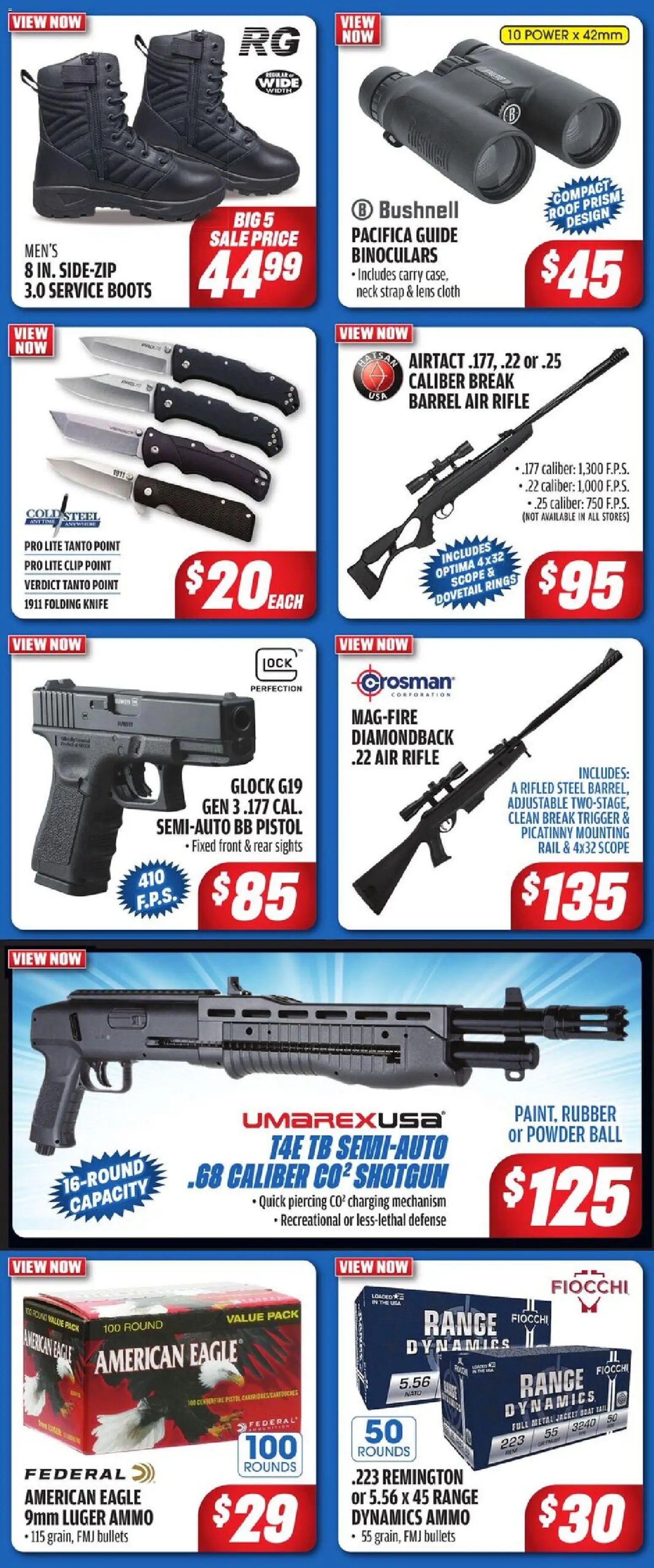 Big 5 Sporting Goods Weekly Ad