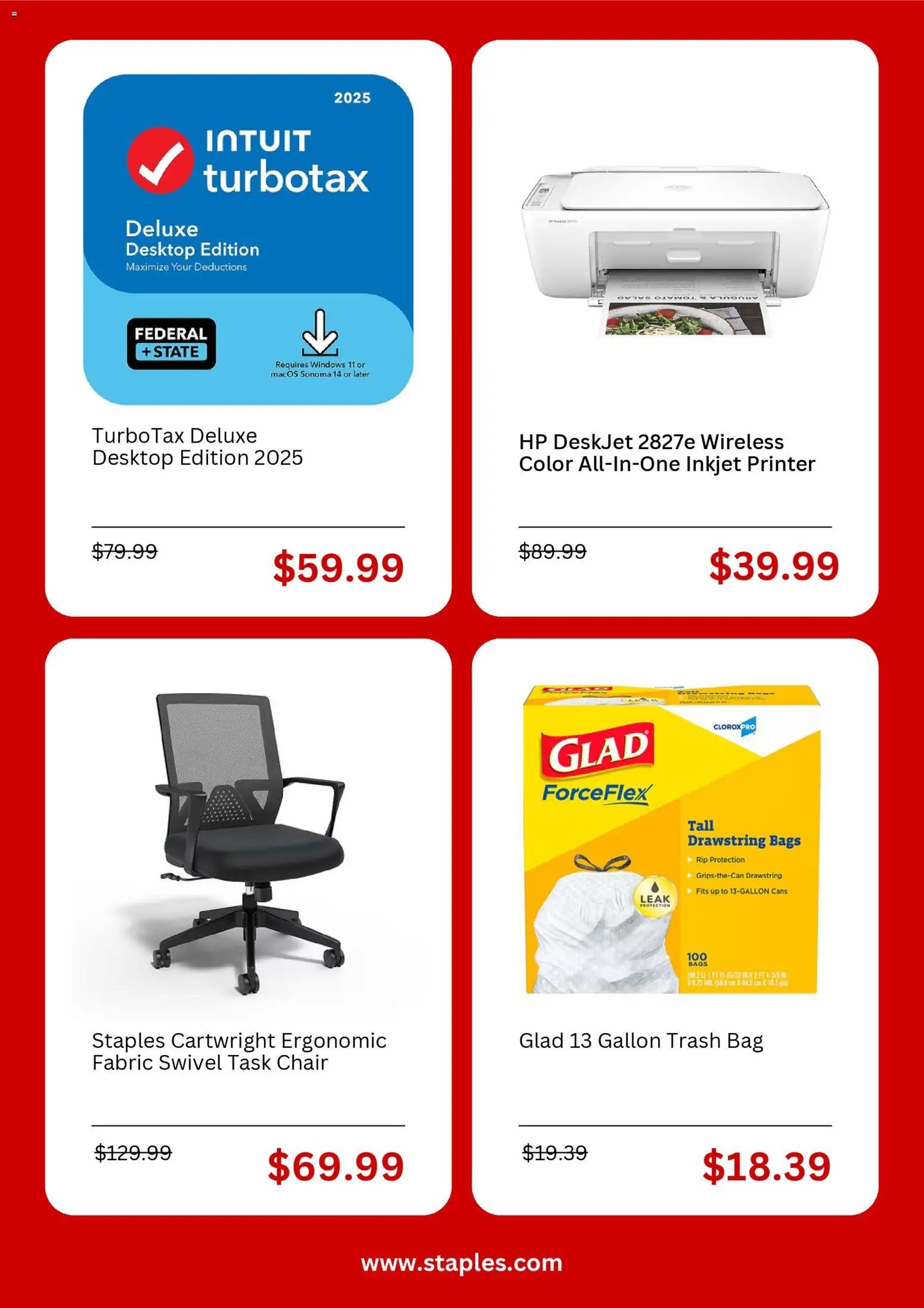 Staples Weekly Ad