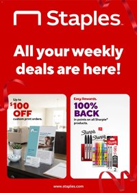 Staples Weekly Ad