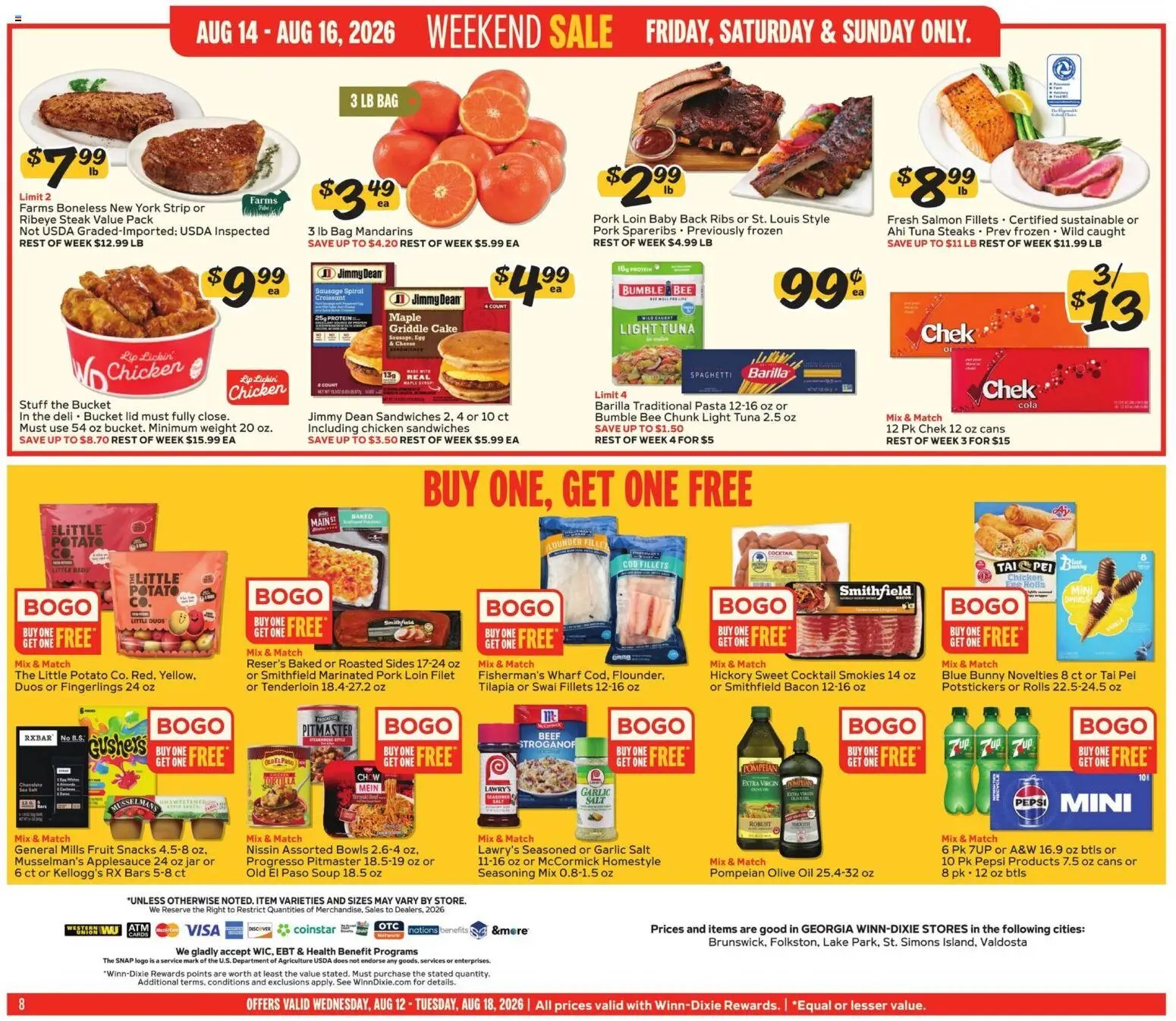 Winn Dixie Weekly Ad