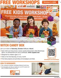 Home Depot Kids Workshops