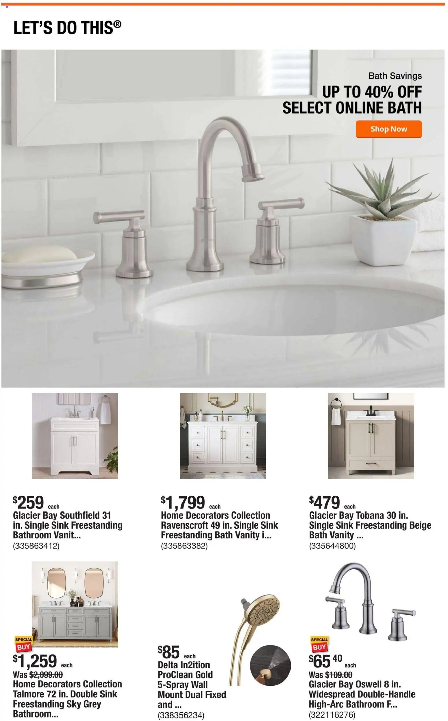 Home Depot Weekly Ad