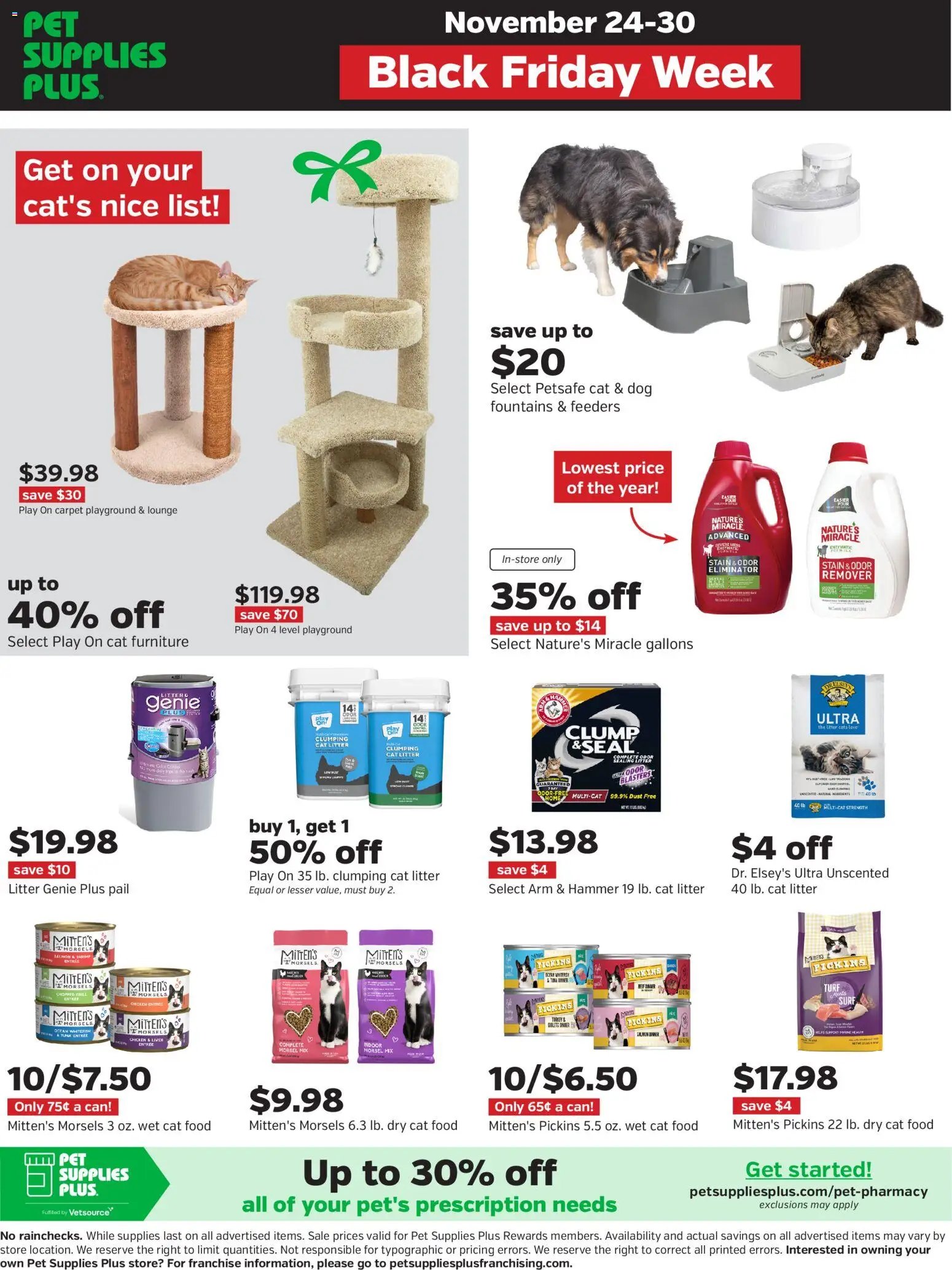 Pet Supplies Plus Black Friday