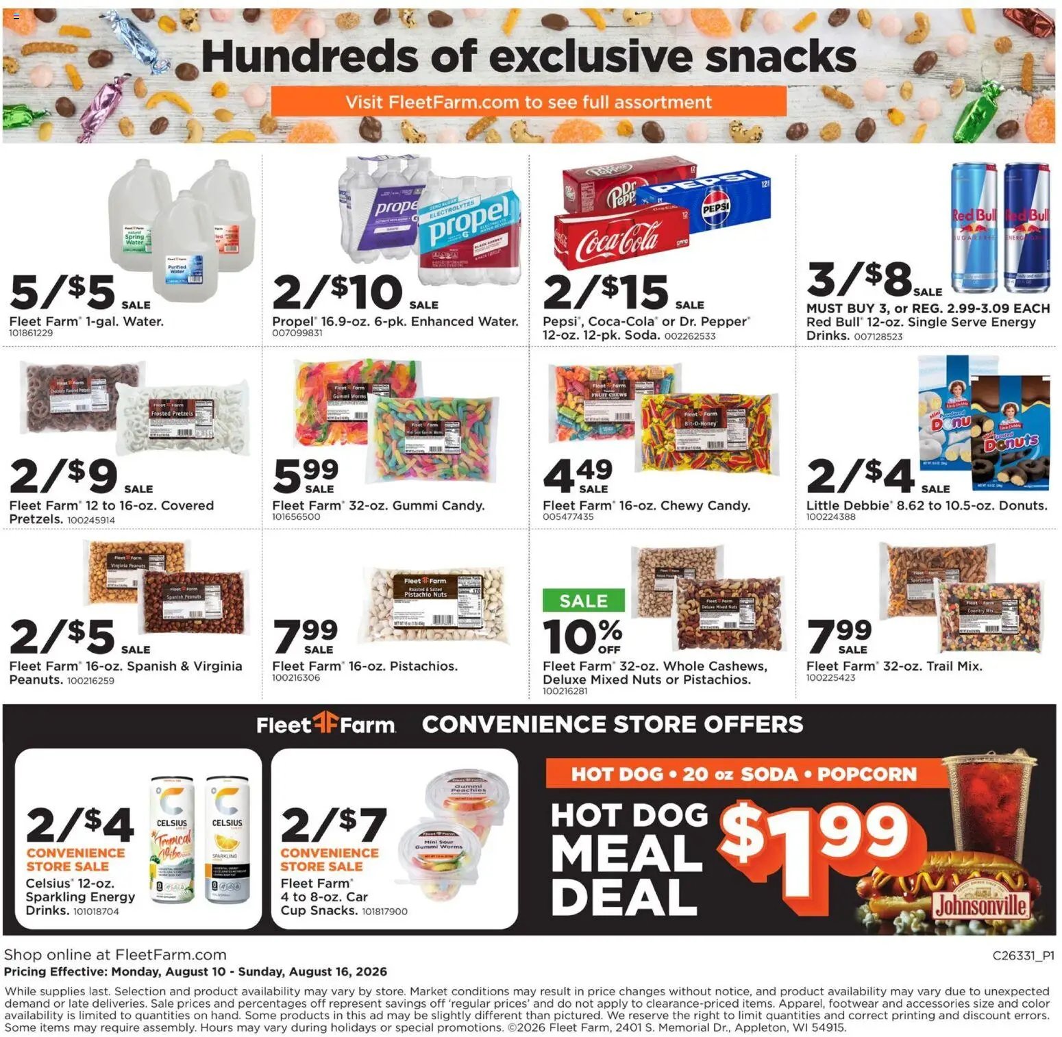 Mills Fleet Farm Weekly Ad