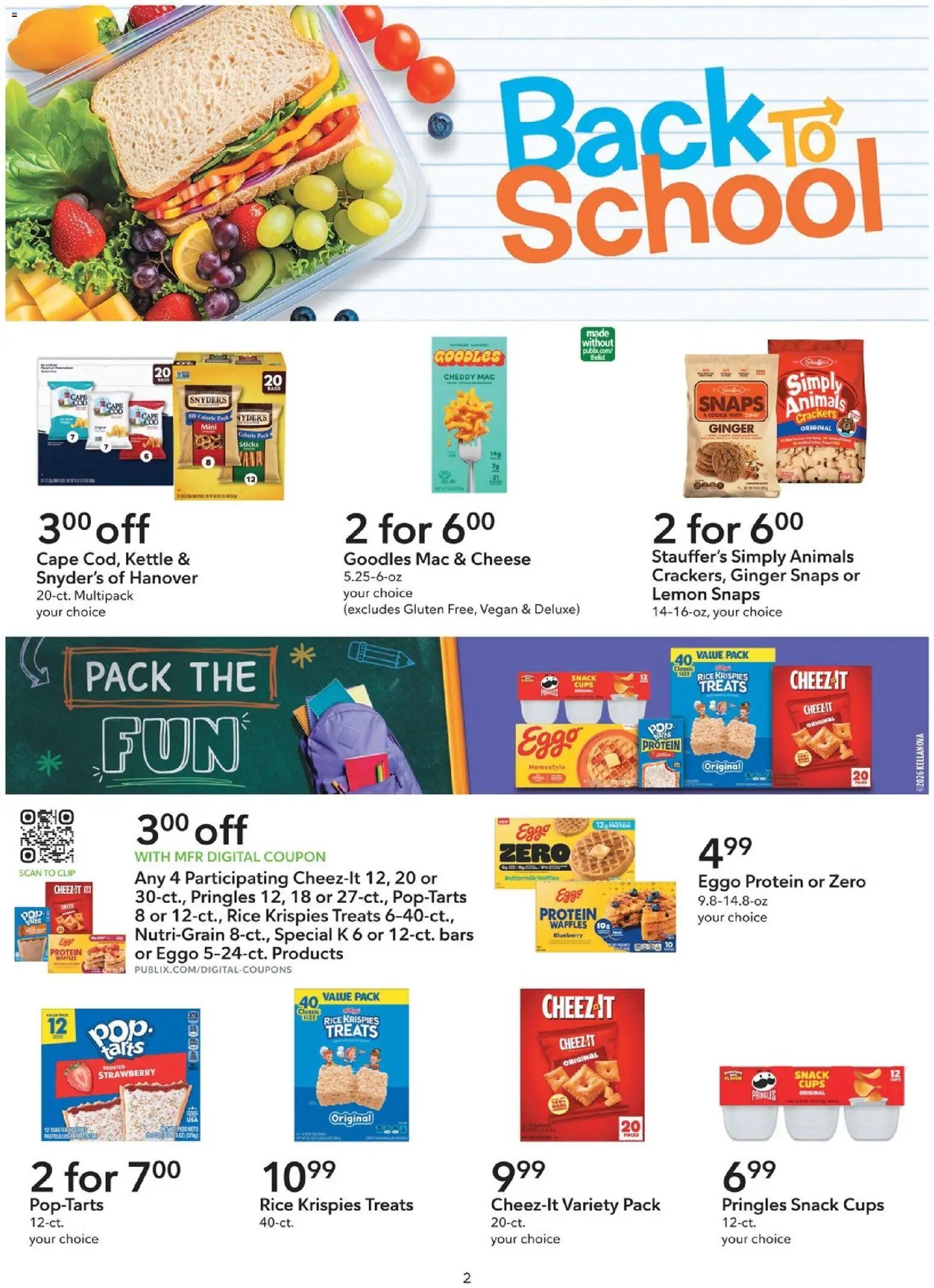 Publix Extra Savings
