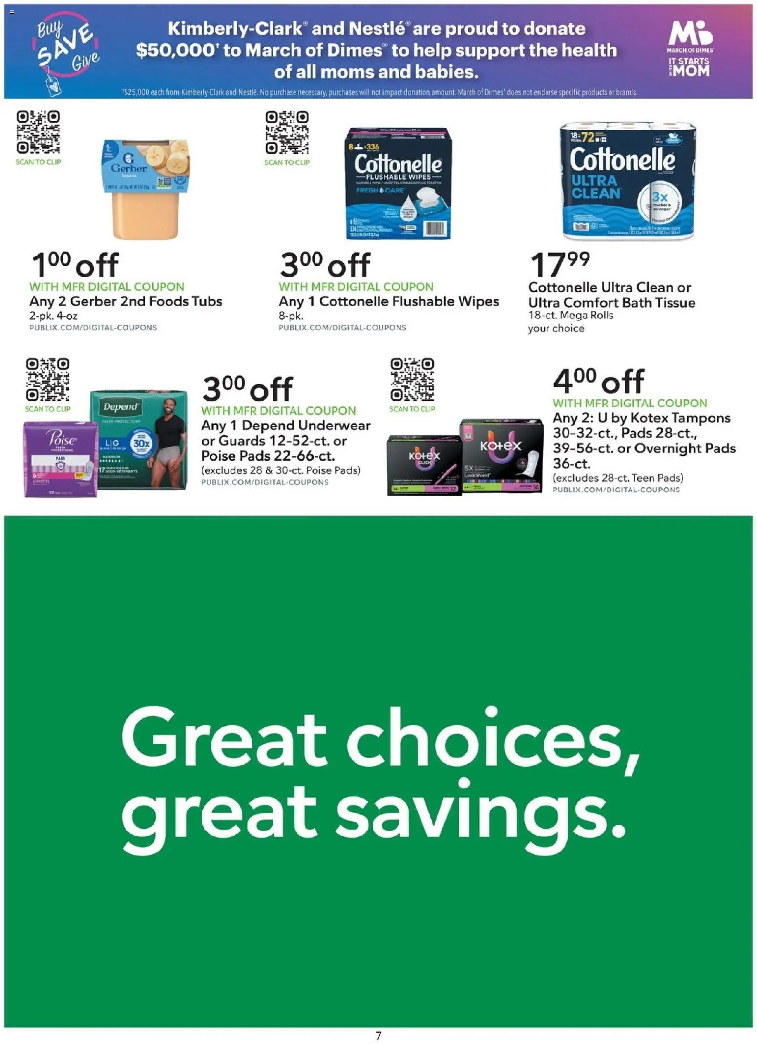 Publix Extra Savings
