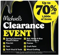 Michaels Weekly Ad