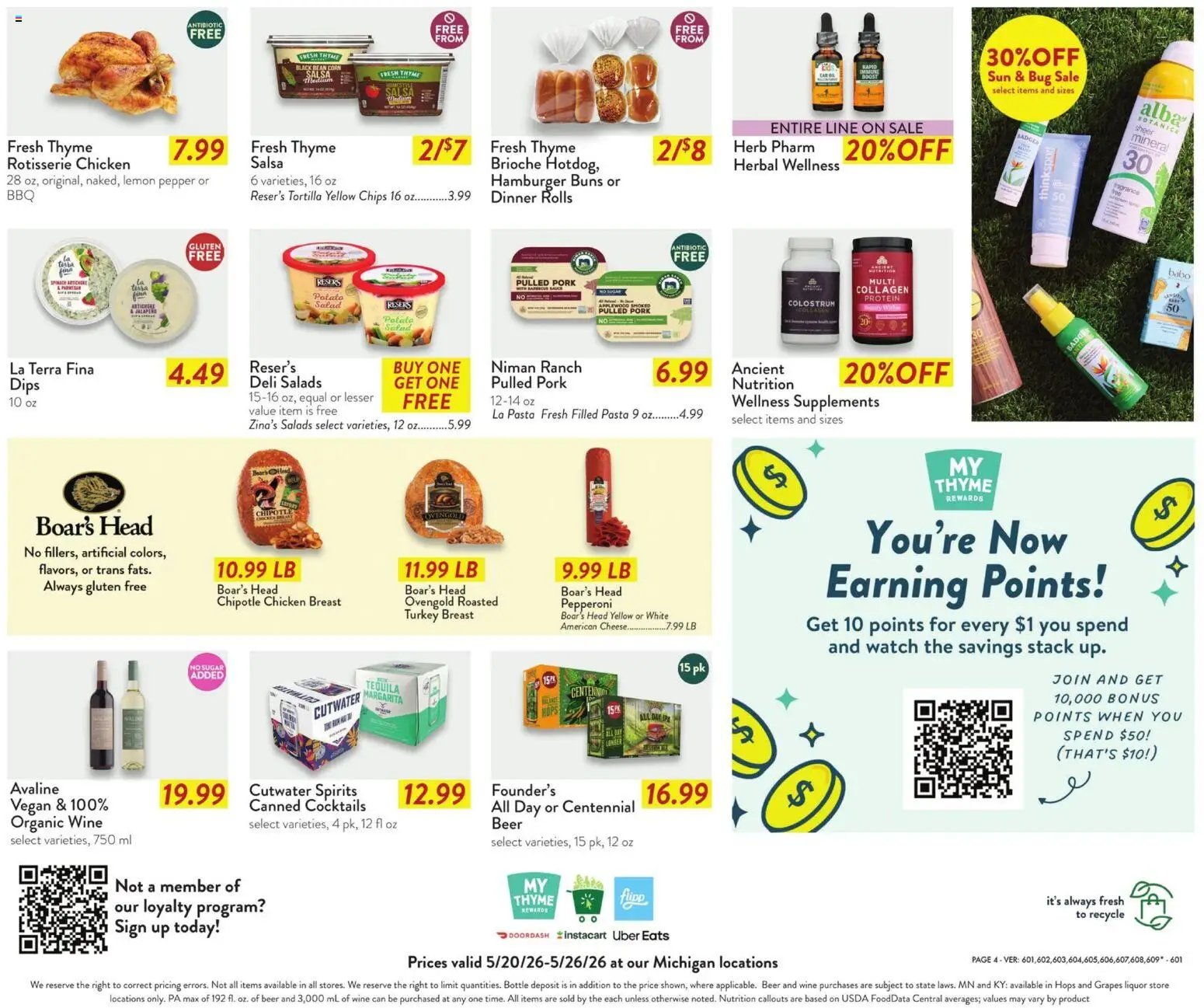 Fresh Thyme Weekly Ad - MI