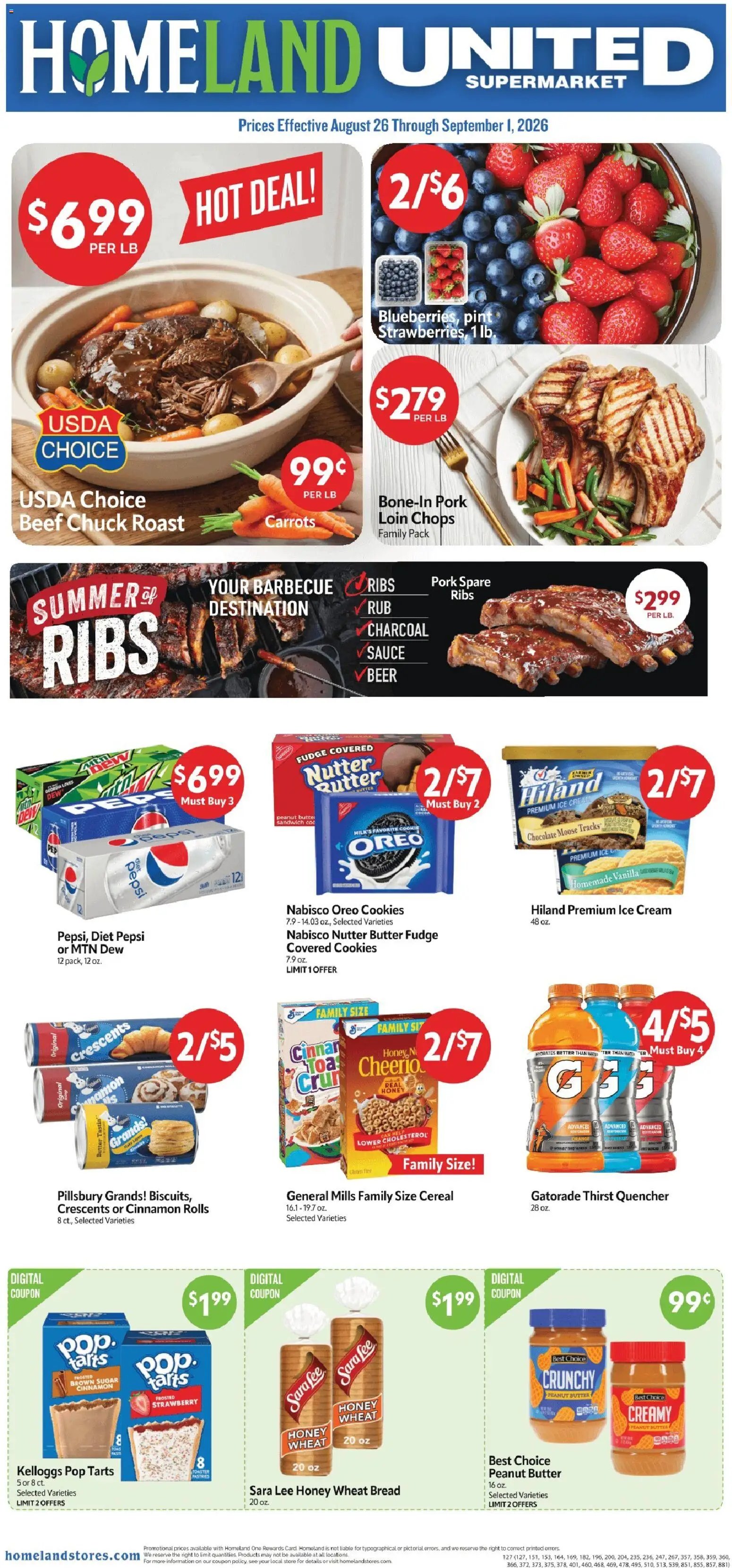 Homeland Weekly Ad