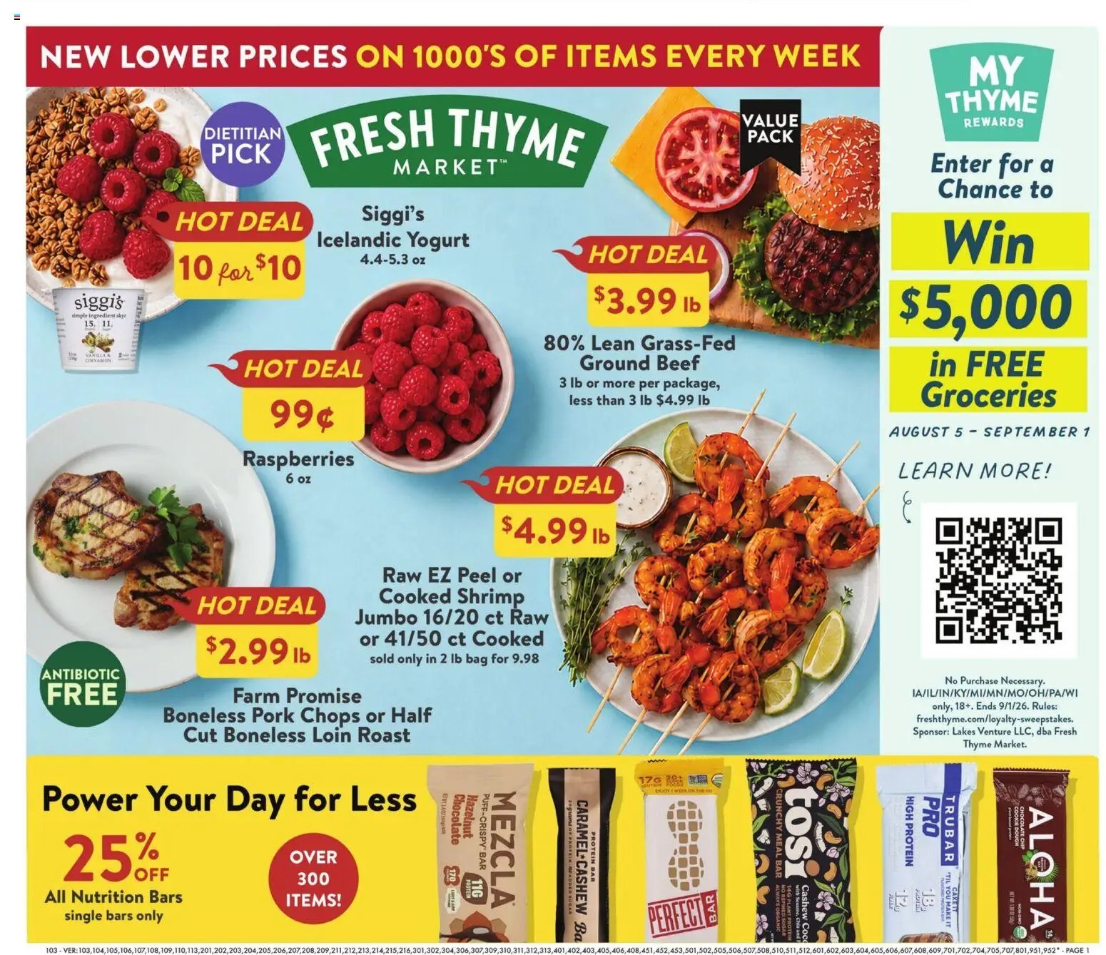 Fresh Thyme Weekly Ad