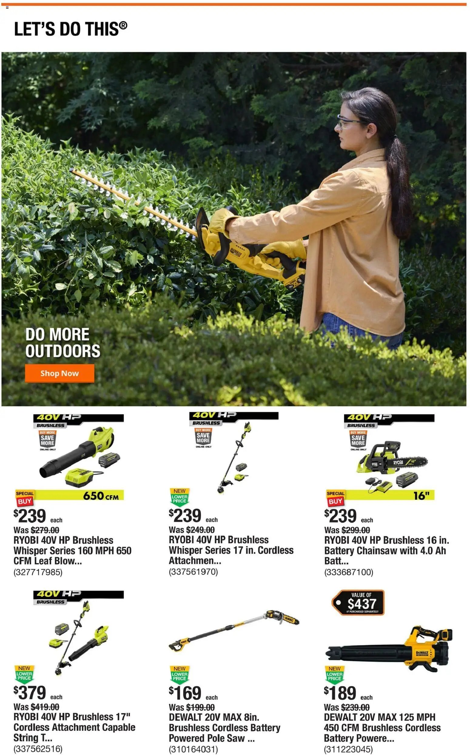 Home Depot Weekly Ad