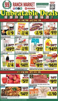 99 Ranch Market Weekly Ad